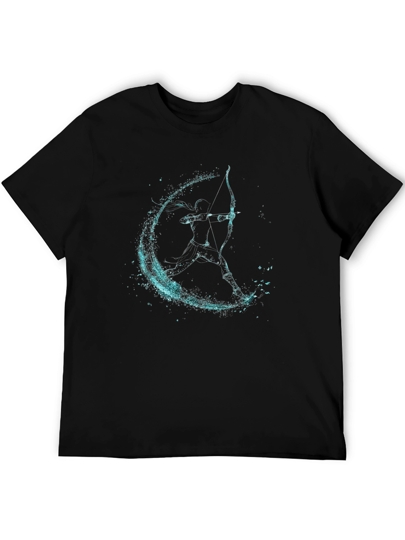 Archer Graphic Tee - Mens Black T-Shirt