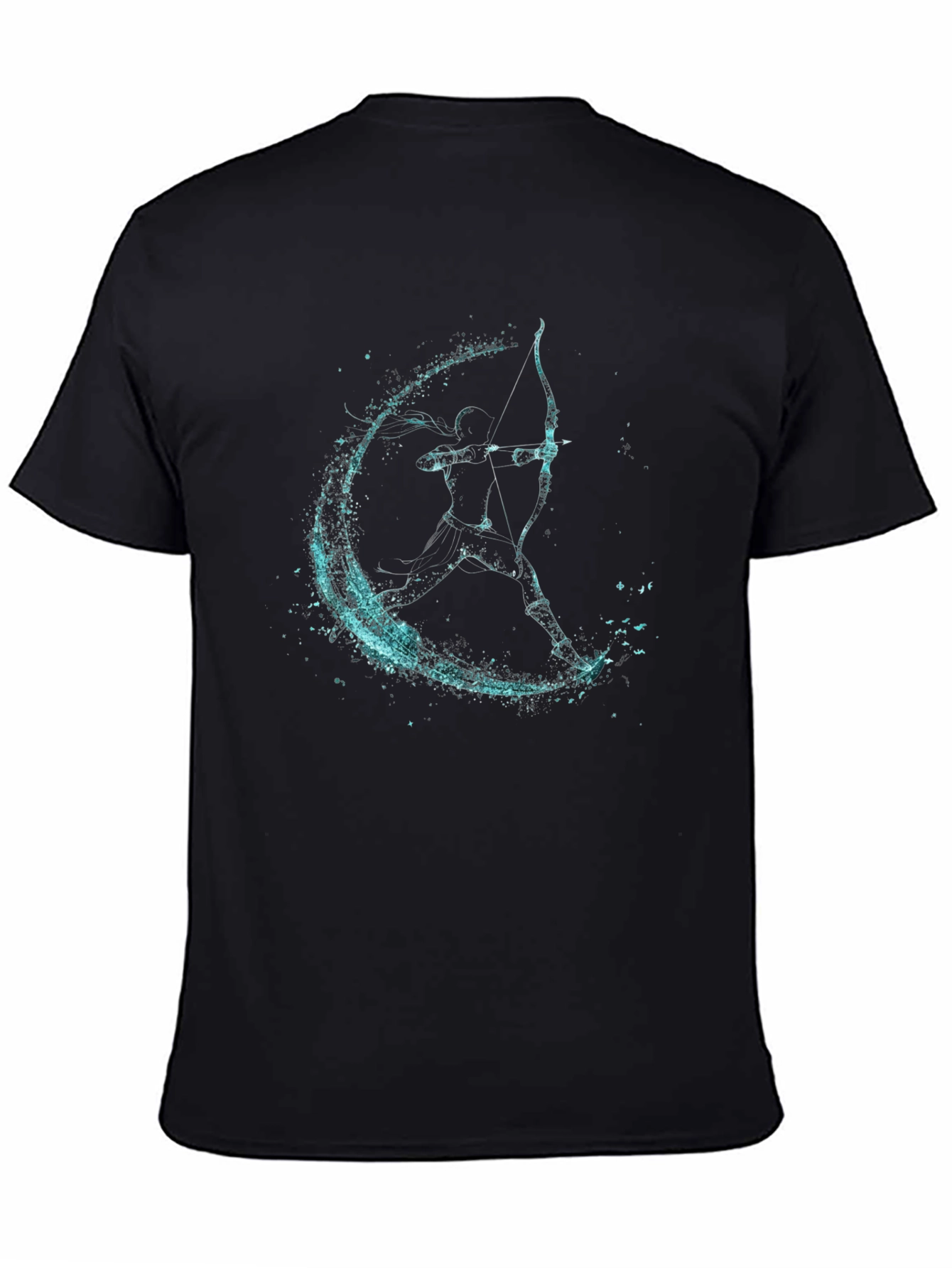 Archer Graphic Tee - Mens Black T-Shirt