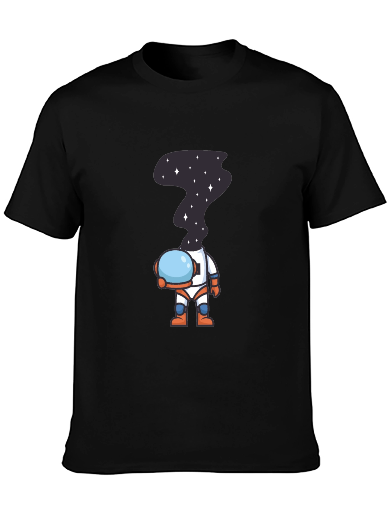 Astronaut Space Head T-Shirt - Unique Graphic Tee