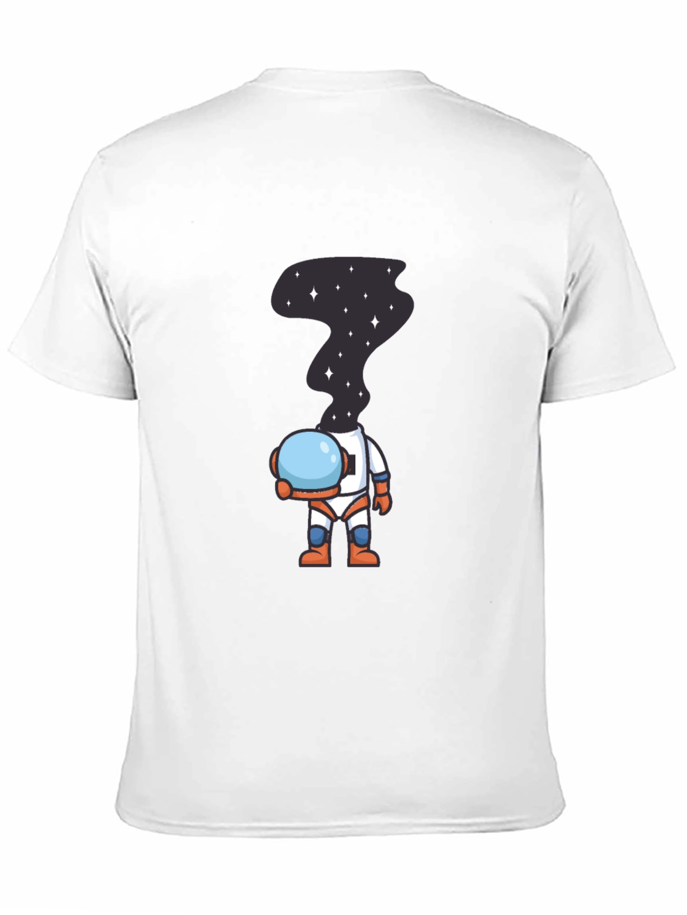 Astronaut Space Head T-Shirt - Unique Graphic Tee