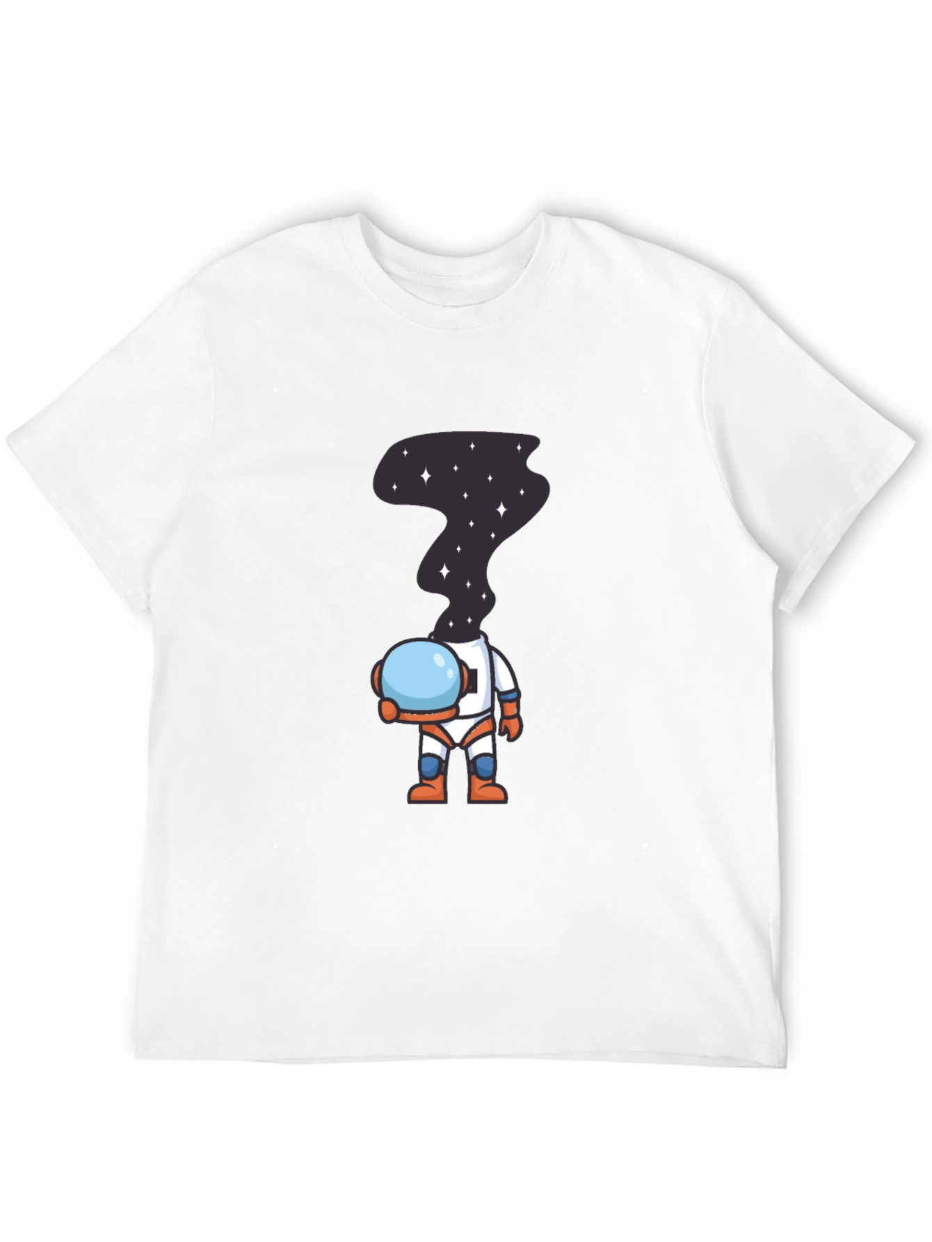 Astronaut Space Head T-Shirt - Unique Graphic Tee