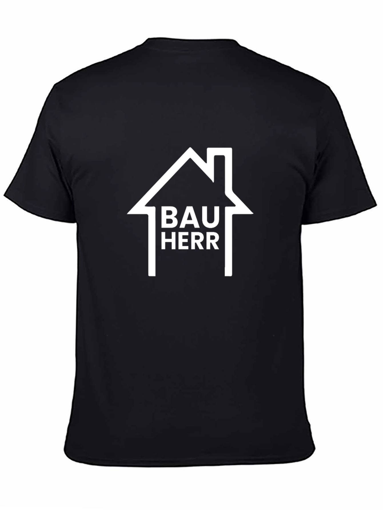 Bauherr Graphic T-Shirt - Black Crew Neck