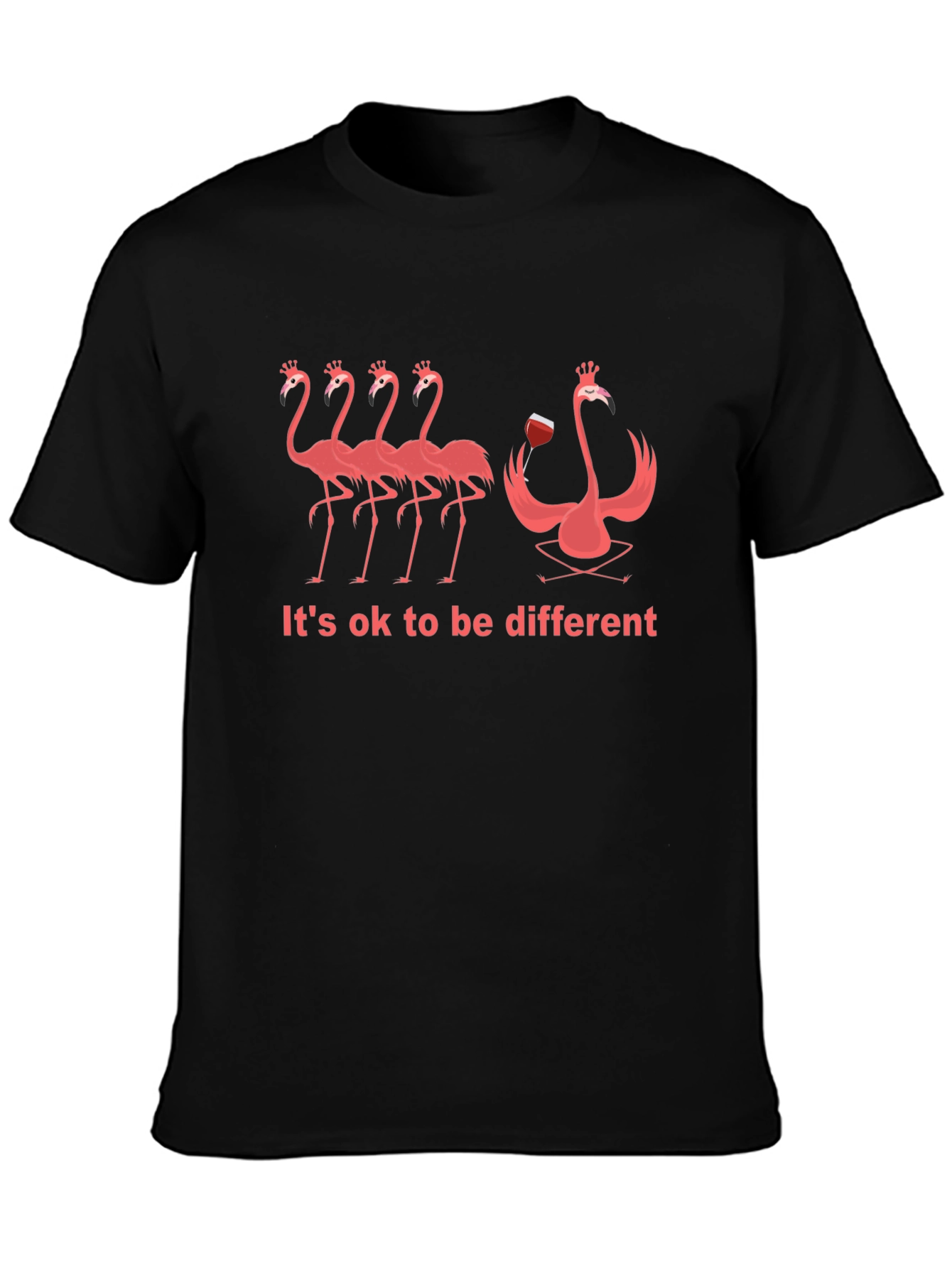 Unique Flamingo T-Shirt: Be Different!