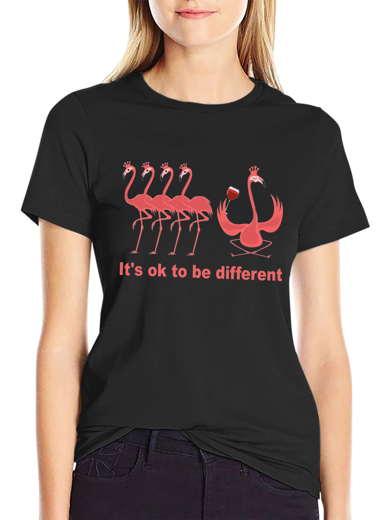 Unique Flamingo T-Shirt: Be Different!