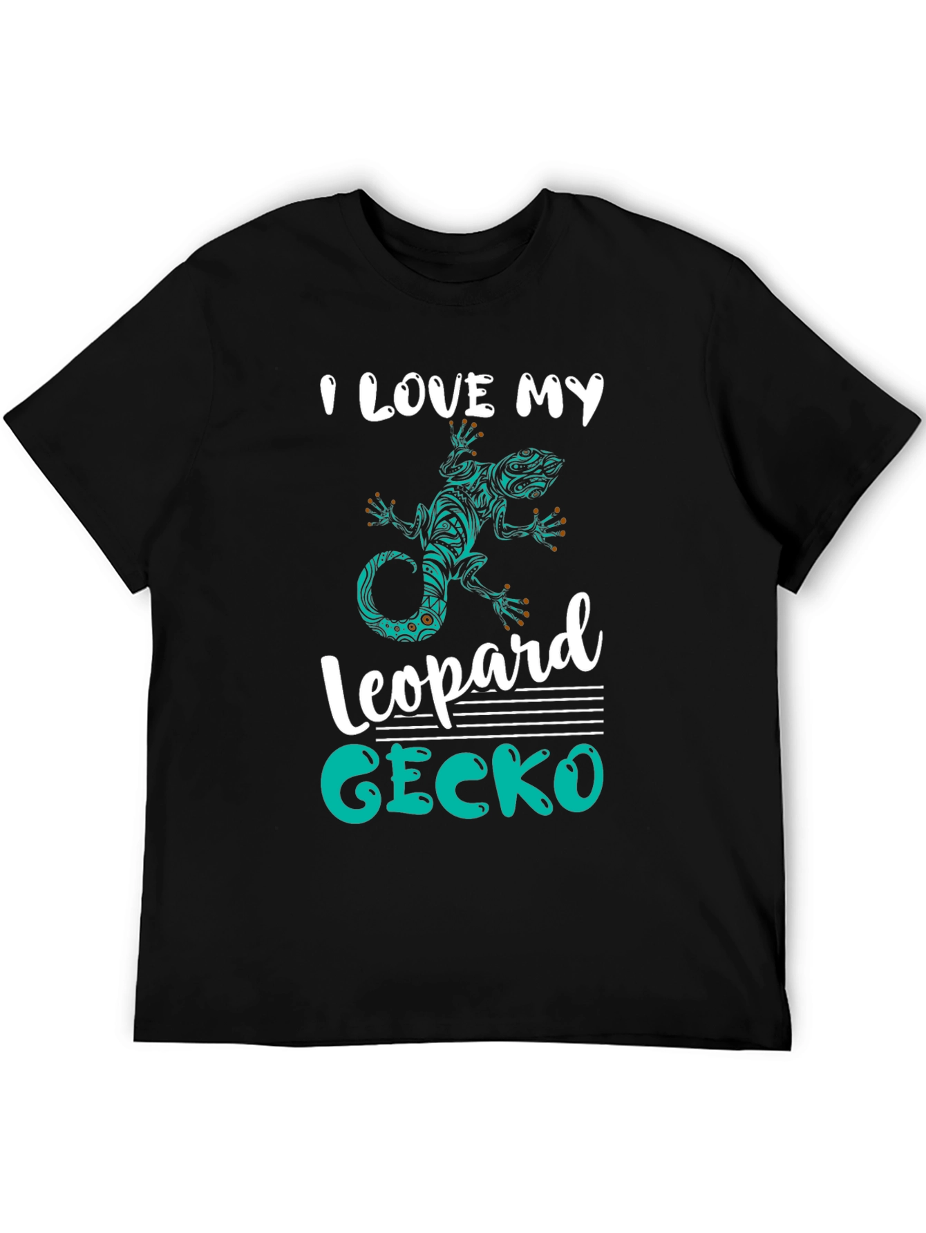 I Love My Leopard Gecko Graphic T-Shirt