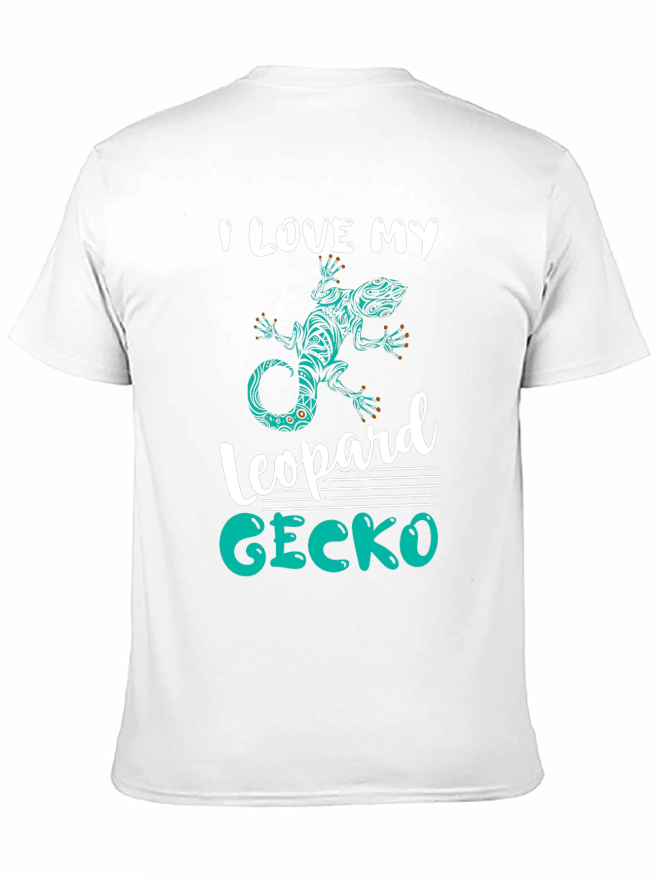 I Love My Leopard Gecko Graphic T-Shirt