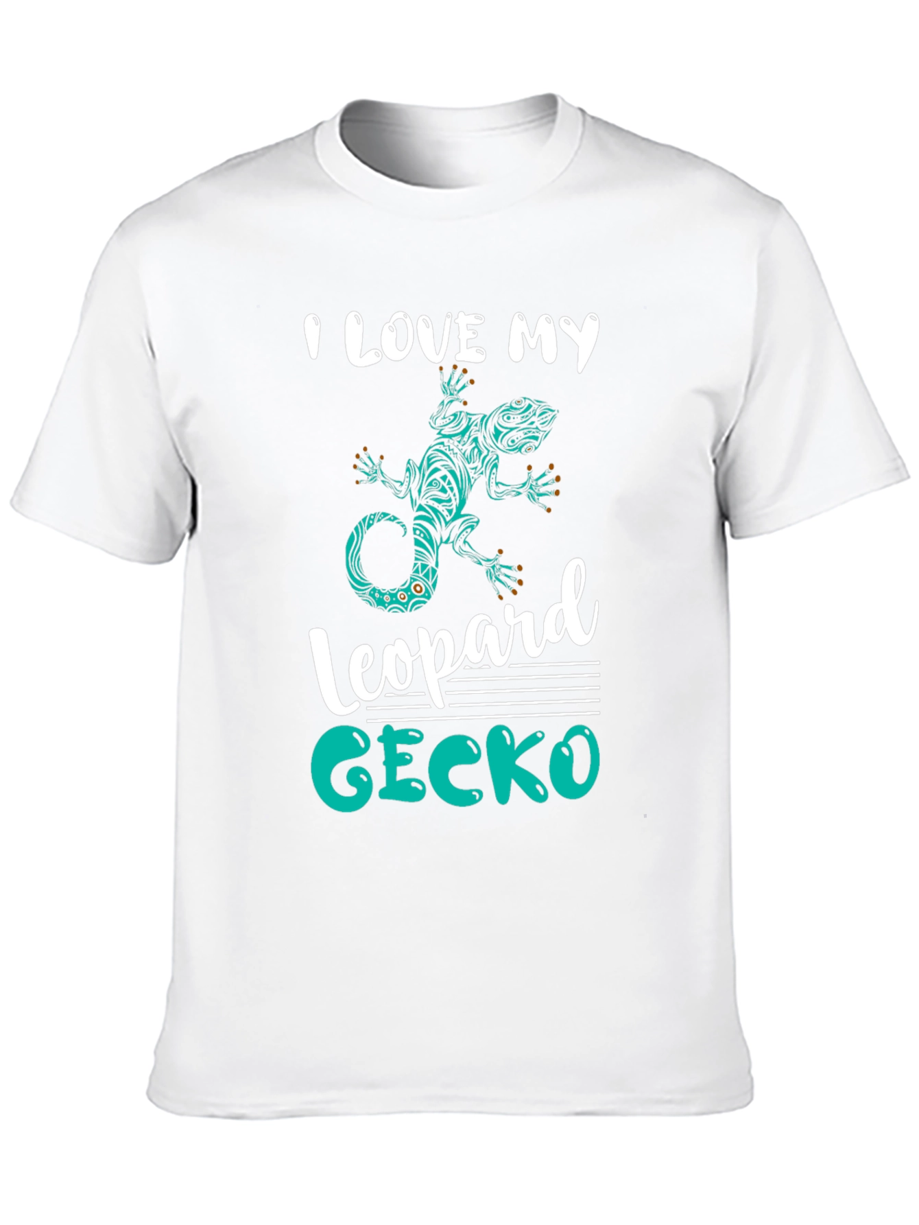 I Love My Leopard Gecko Graphic T-Shirt