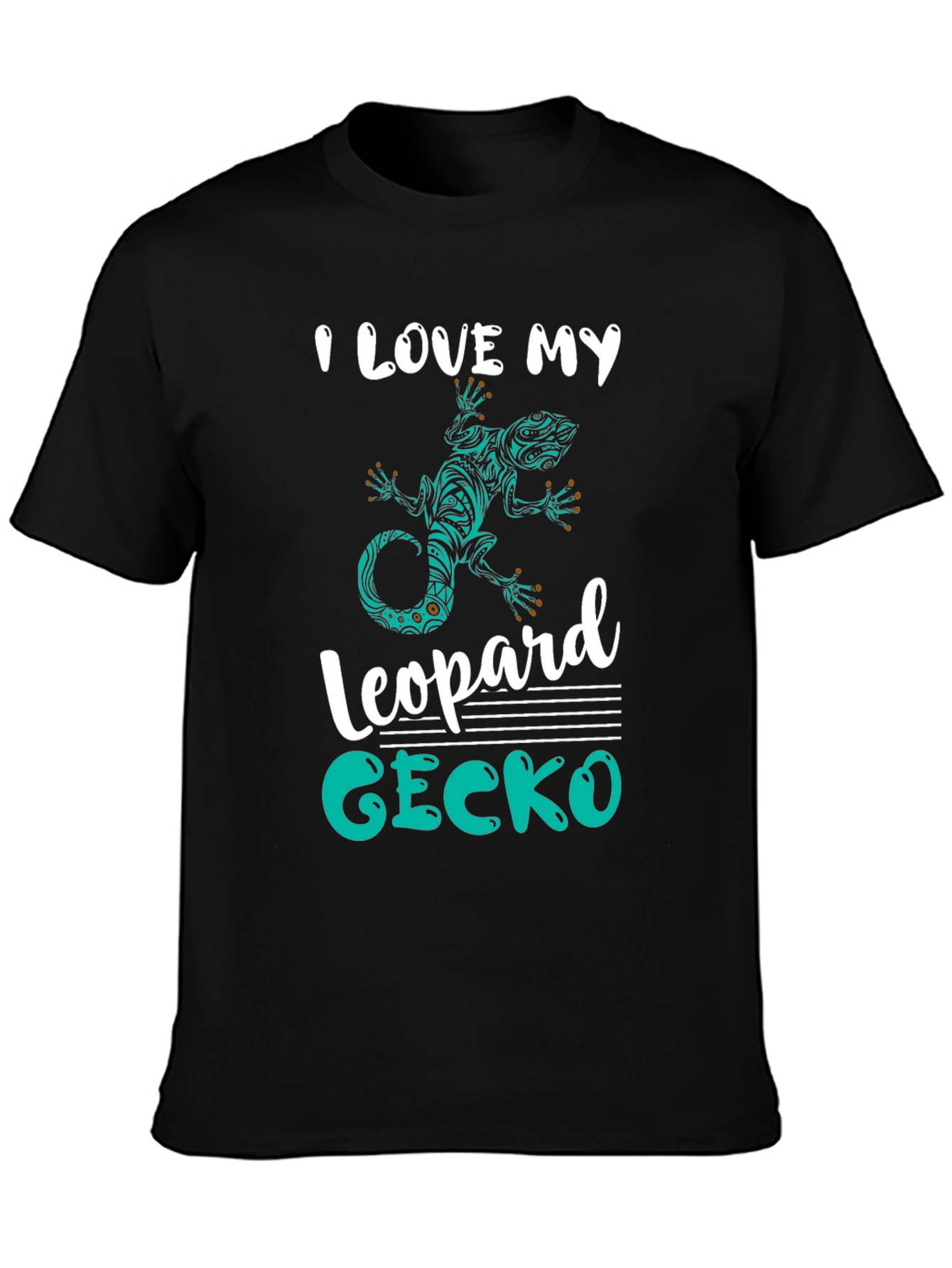 I Love My Leopard Gecko Graphic T-Shirt