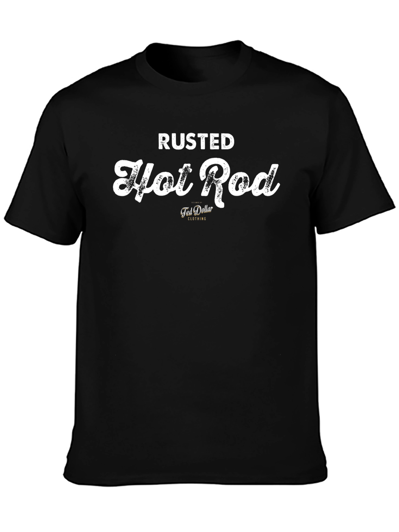 Rusted Hot Rod Graphic T-Shirt - Classic Car Lover