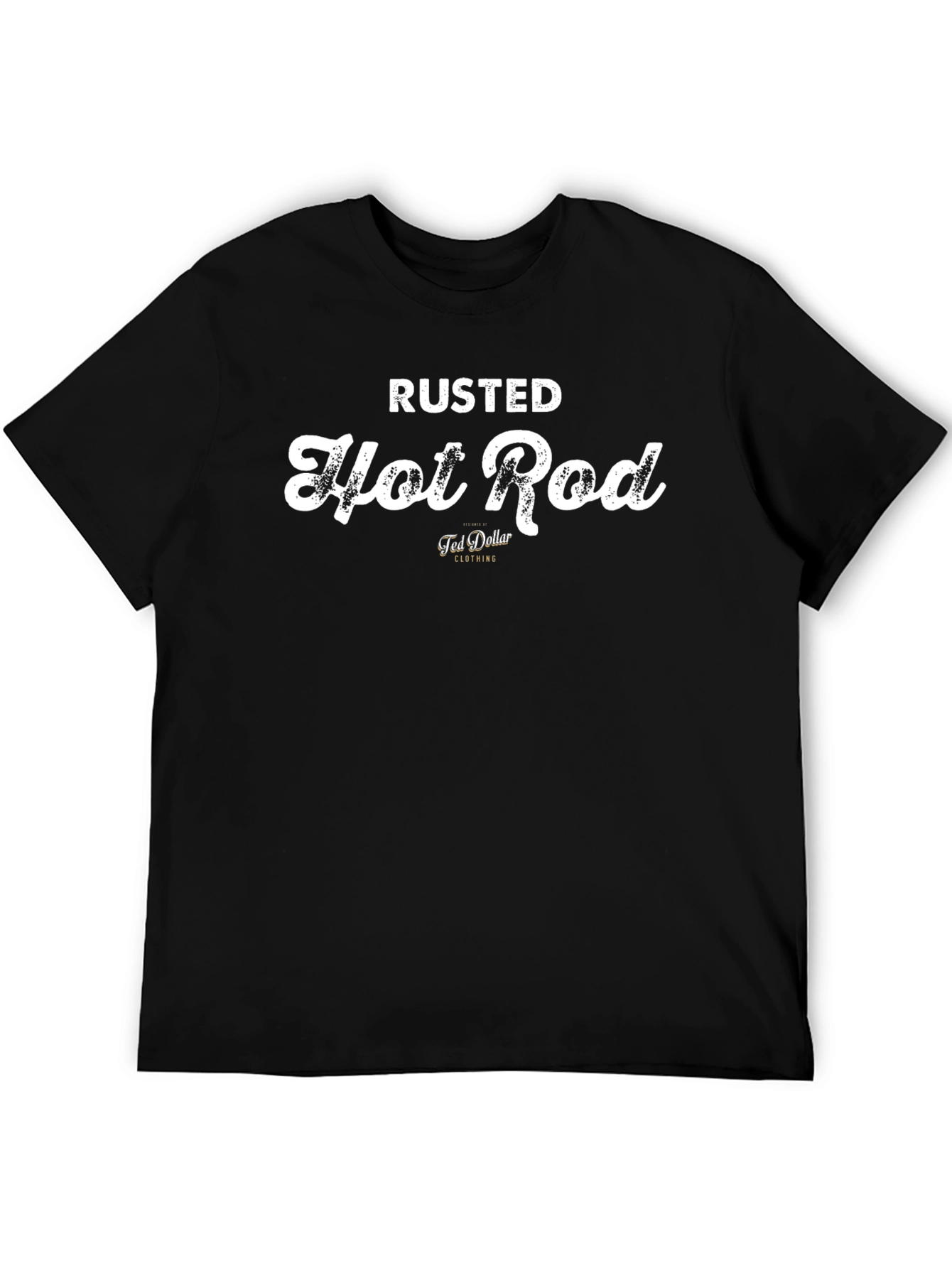 Rusted Hot Rod Graphic T-Shirt - Classic Car Lover