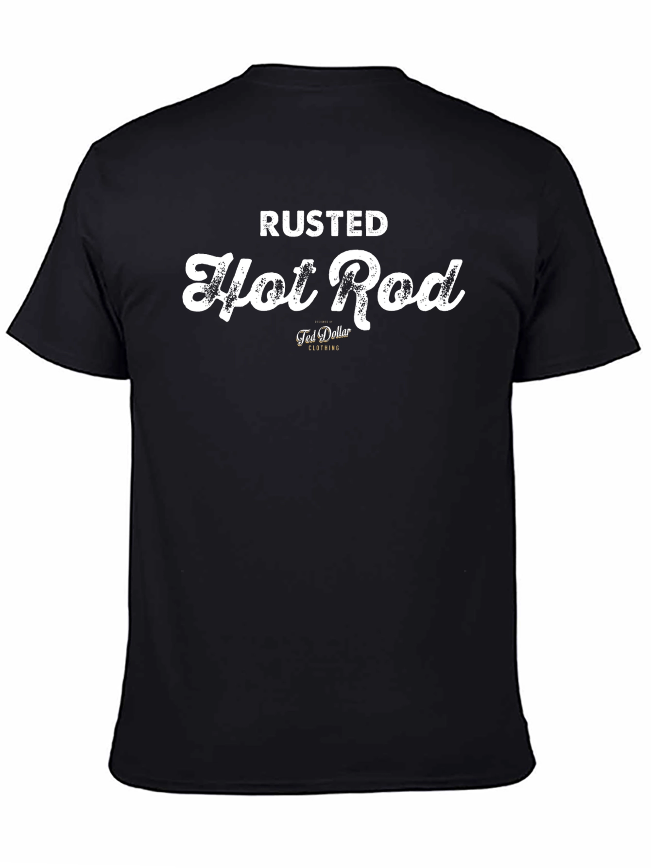 Rusted Hot Rod Graphic T-Shirt - Classic Car Lover