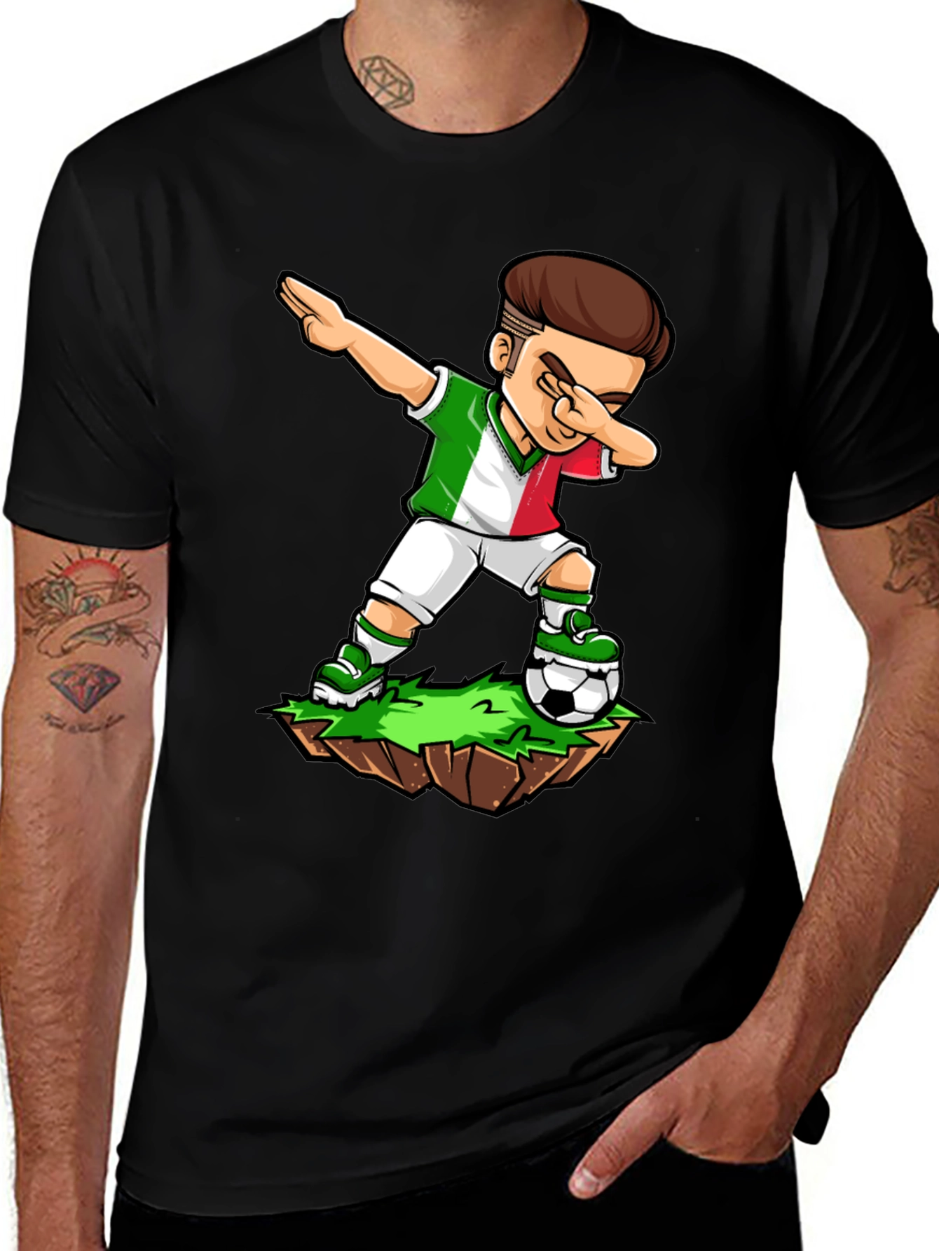 Italy Soccer Dab T-Shirt