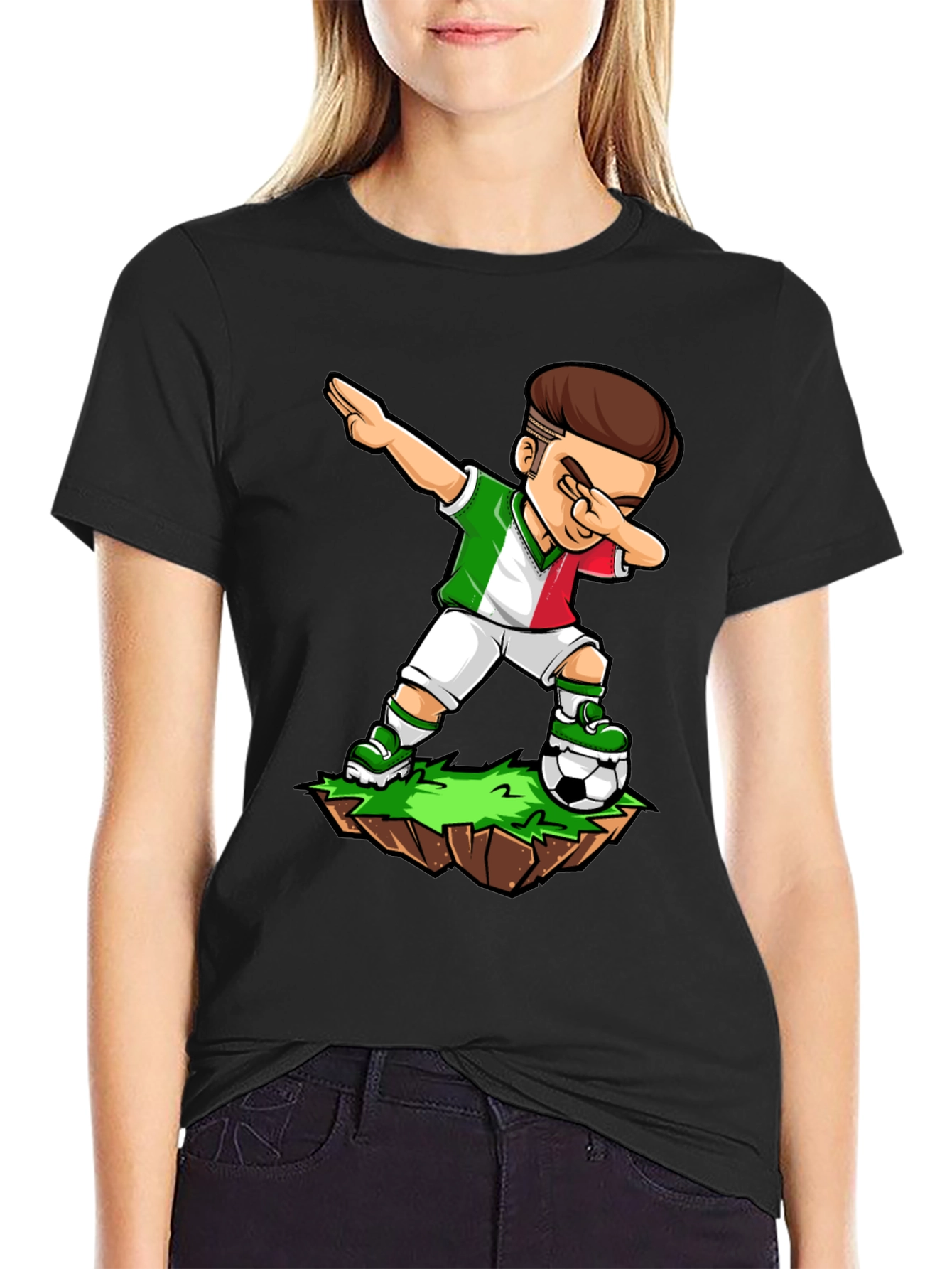 Italy Soccer Dab T-Shirt