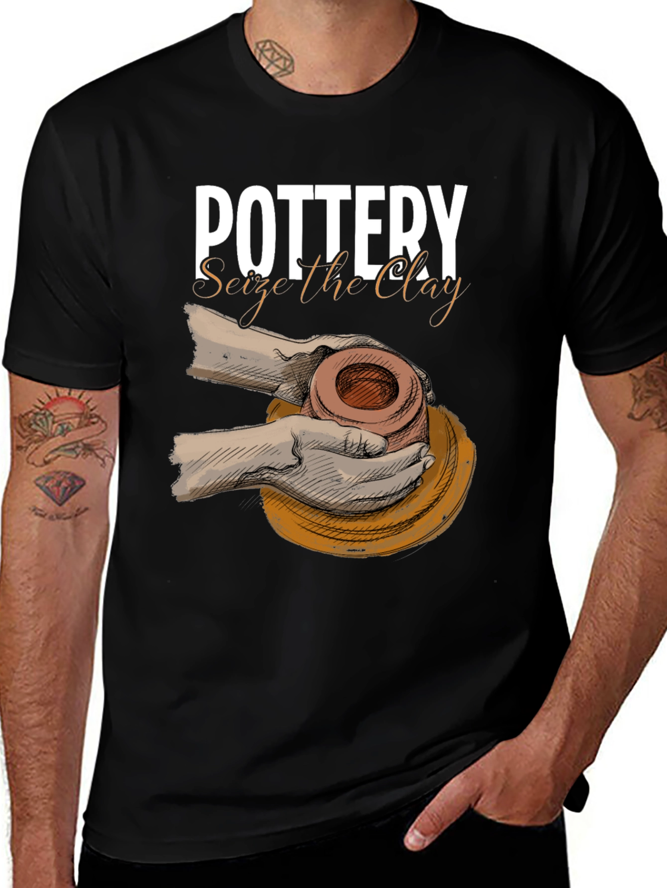 Pottery Seize the Clay Graphic T-Shirt