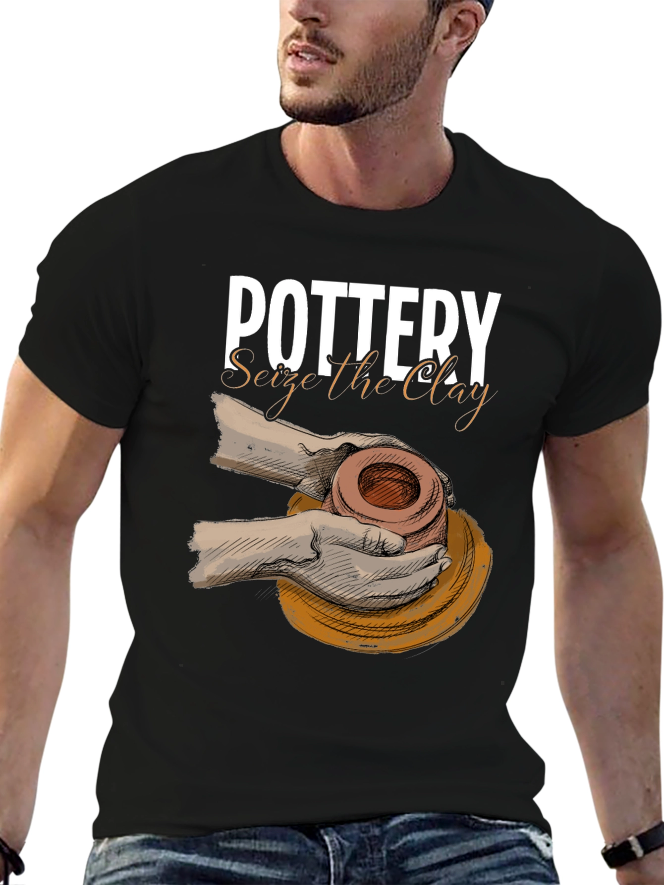 Pottery Seize the Clay Graphic T-Shirt