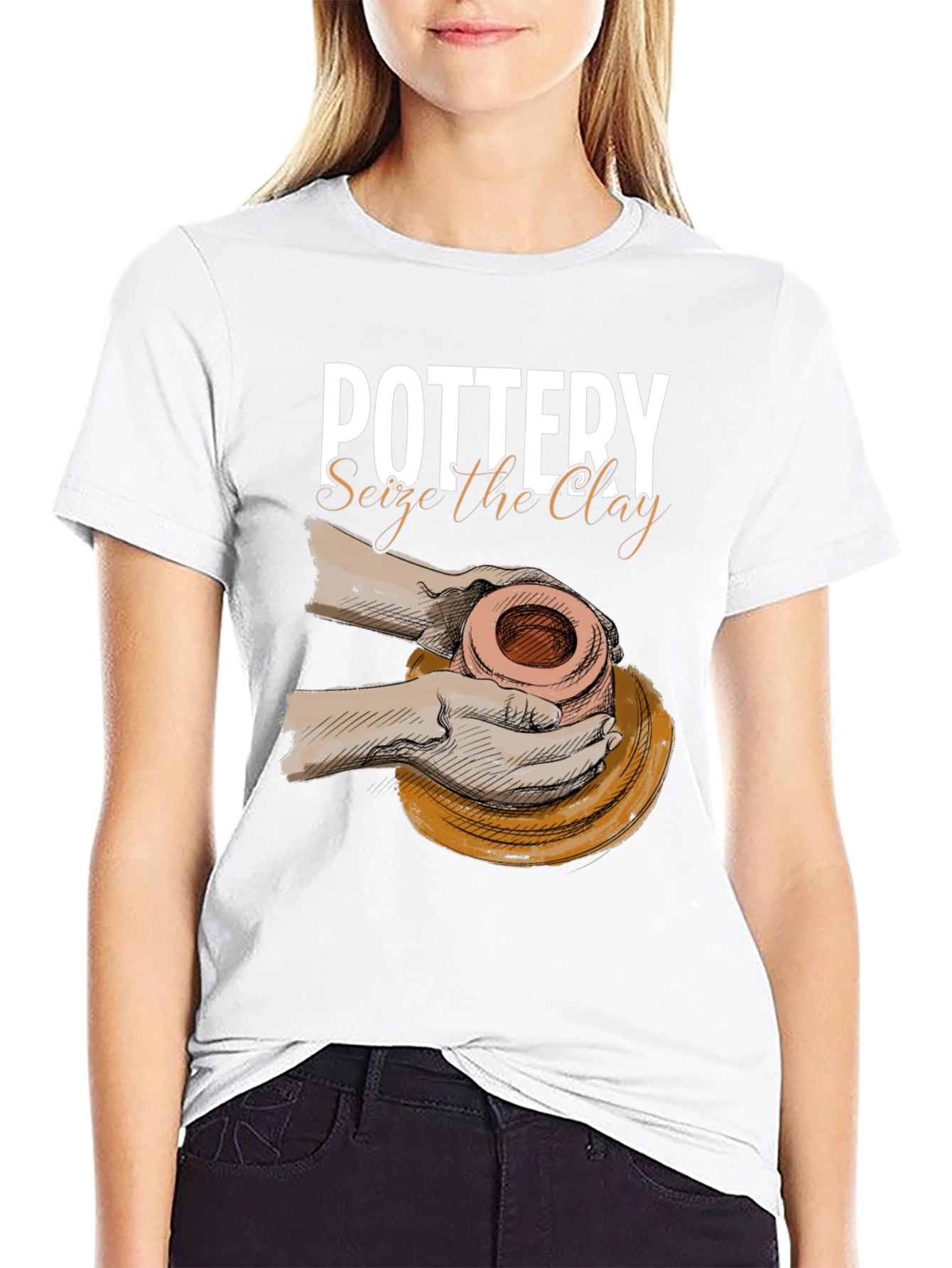 Pottery Seize the Clay Graphic T-Shirt