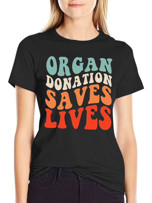 Organ Donation Saves Lives Graphic T-Shirt