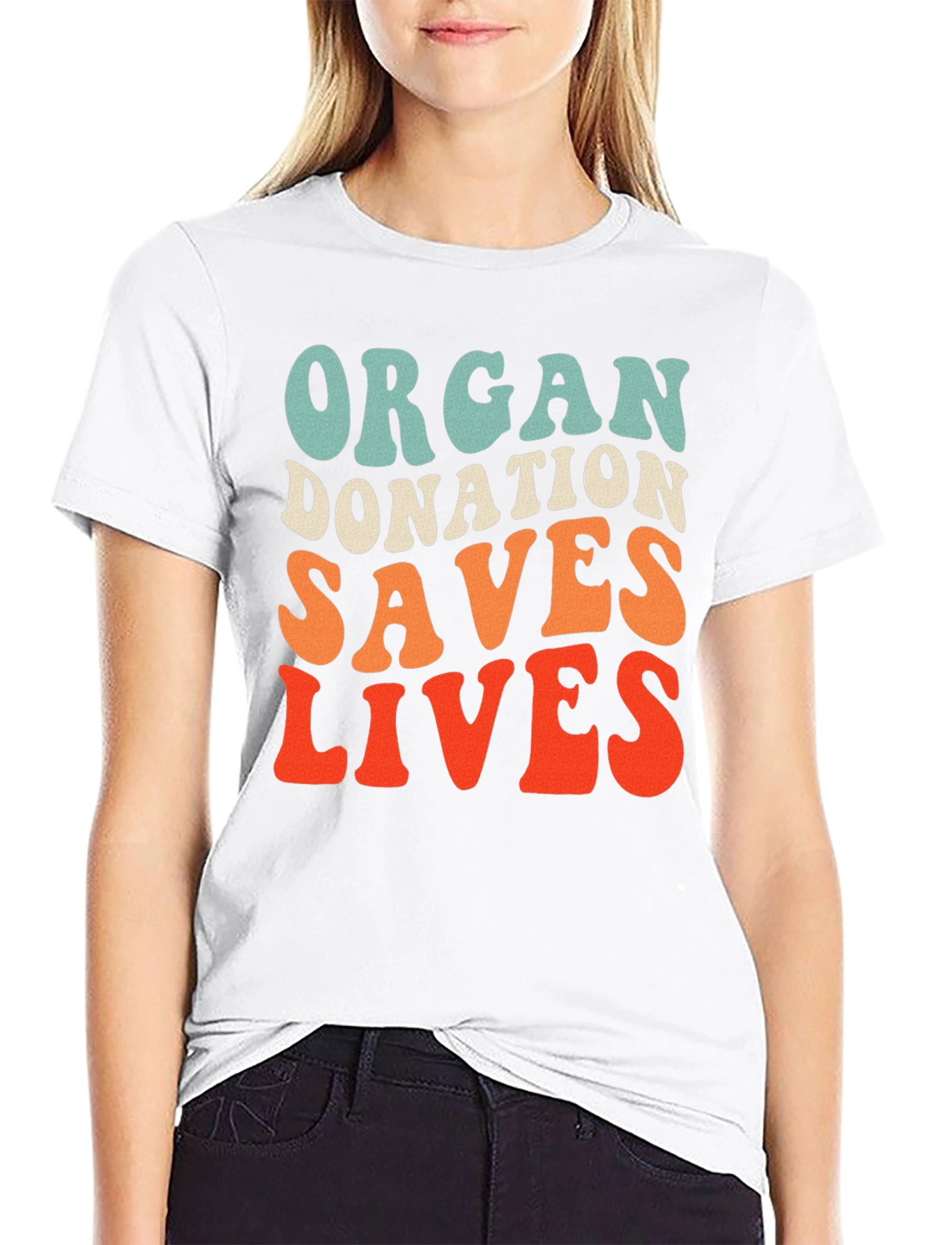Organ Donation Saves Lives Graphic T-Shirt