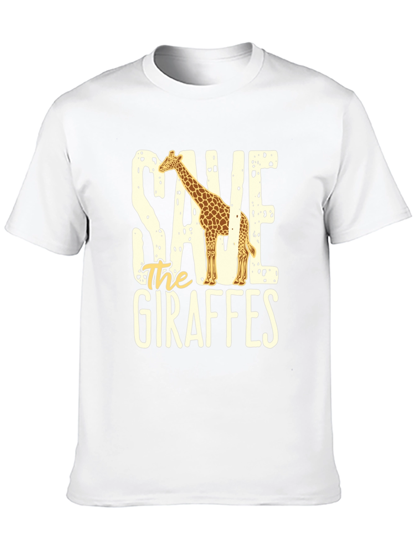 Save the Giraffes Graphic Tee