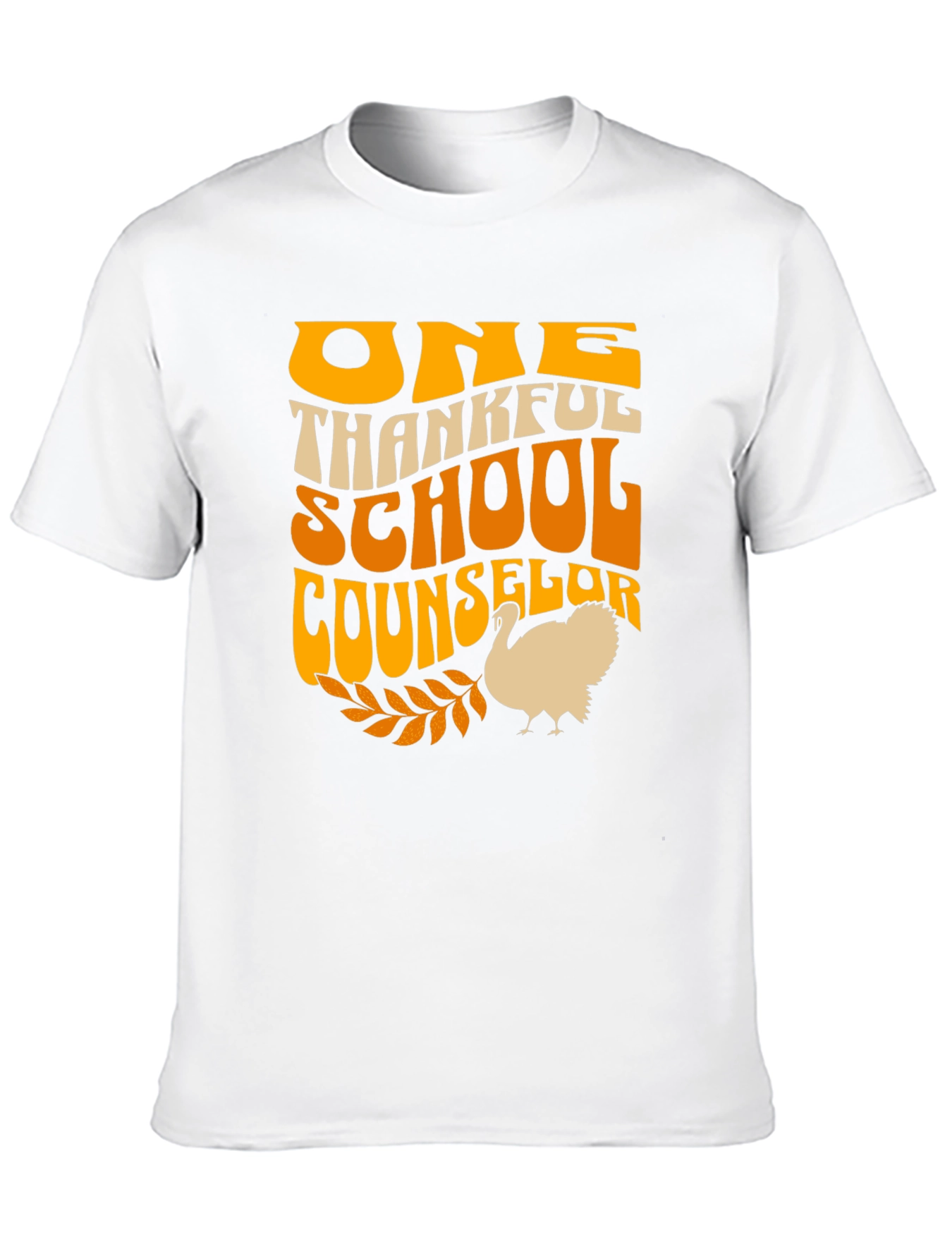 Thankful School Counselor Thanksgiving T-Shirt