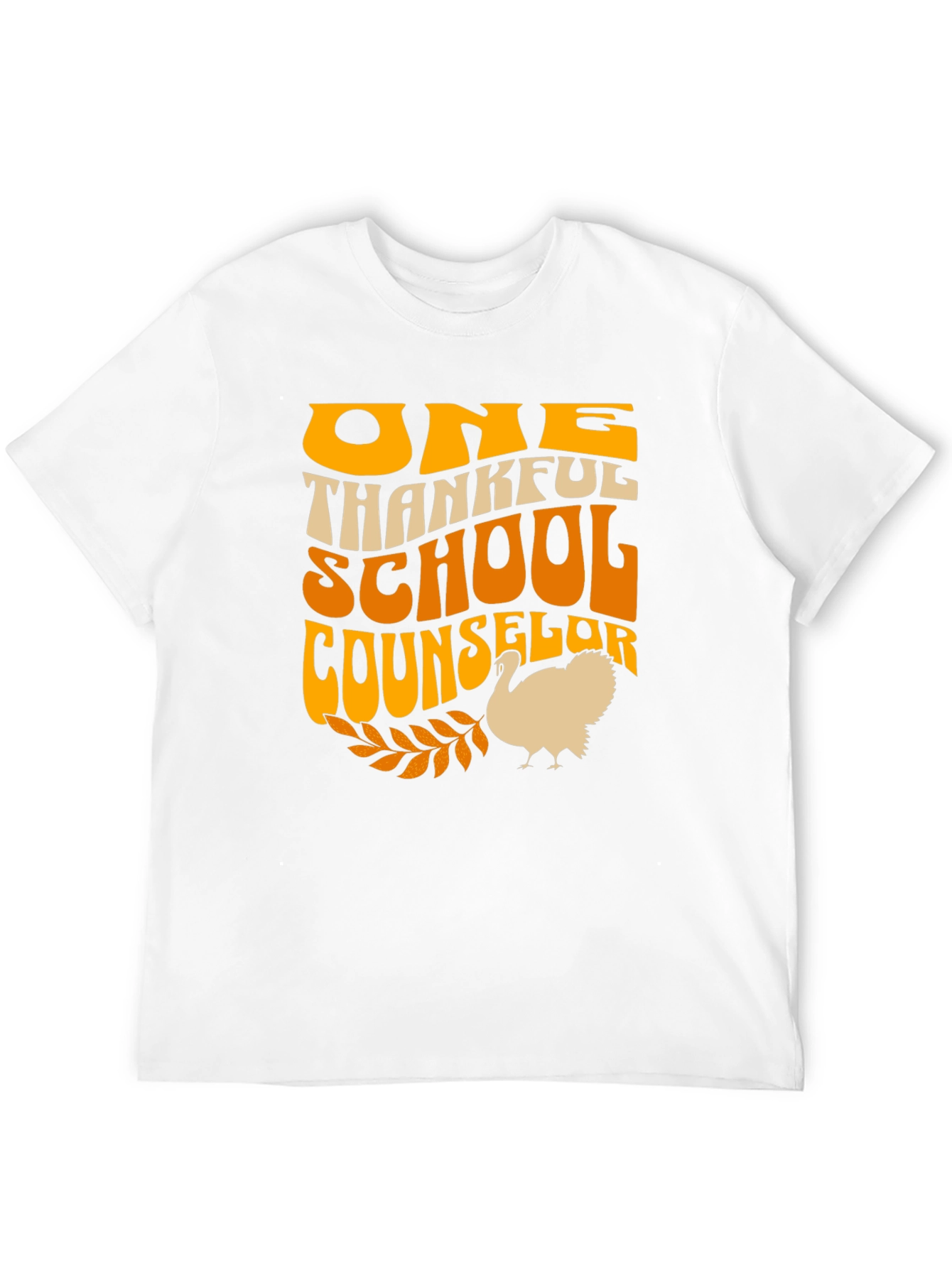 Thankful School Counselor Thanksgiving T-Shirt