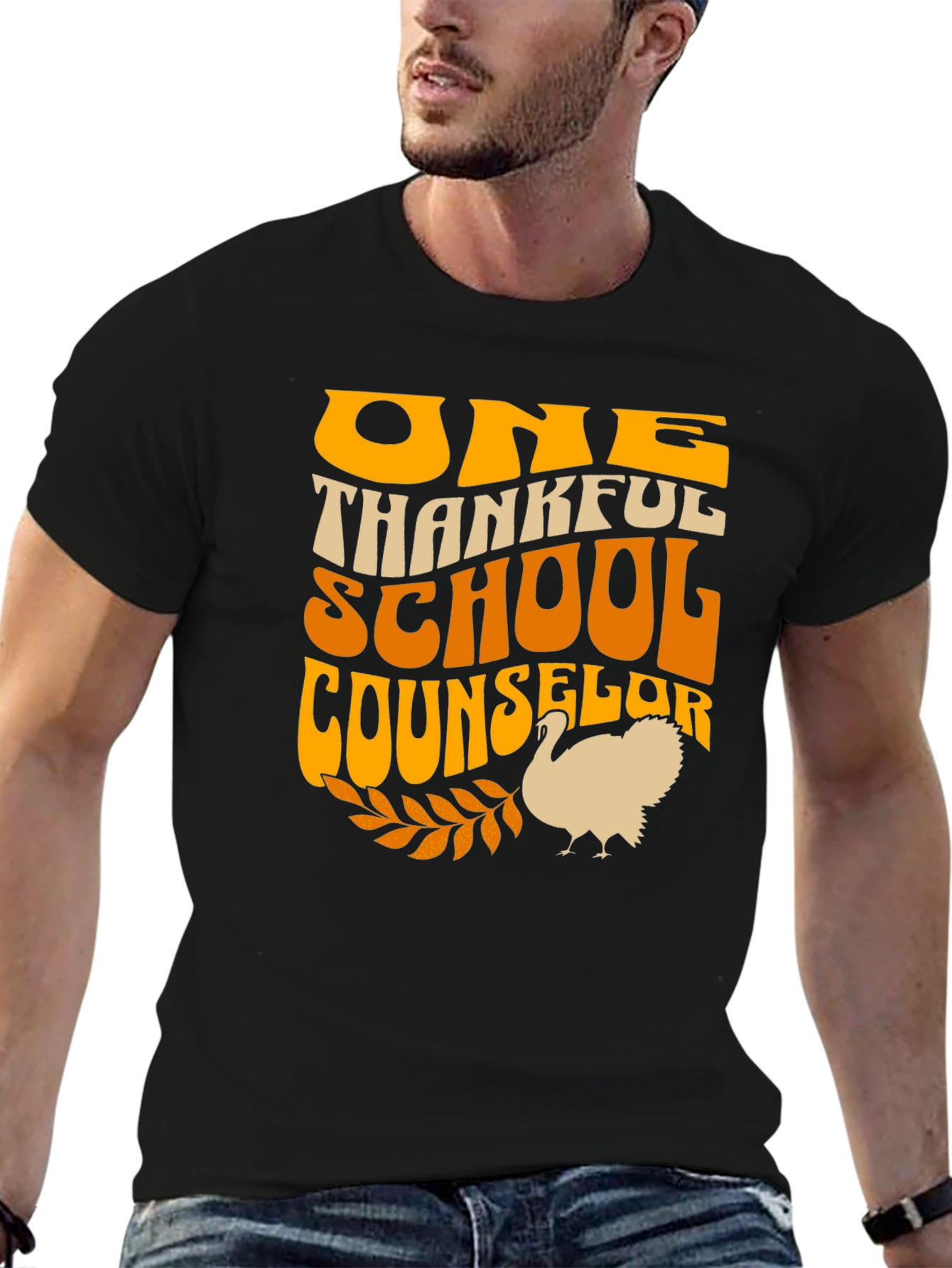 Thankful School Counselor Thanksgiving T-Shirt