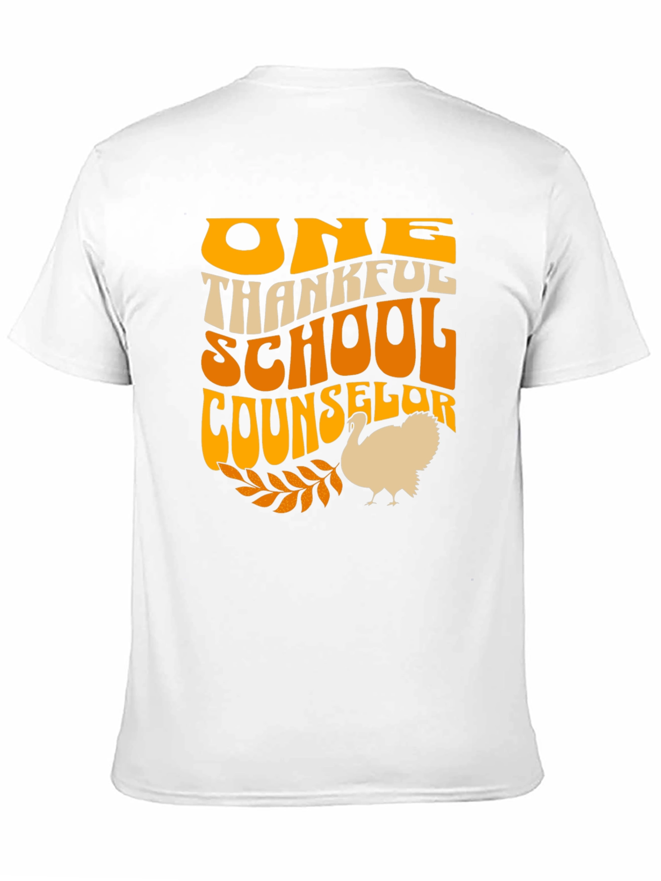 Thankful School Counselor Thanksgiving T-Shirt