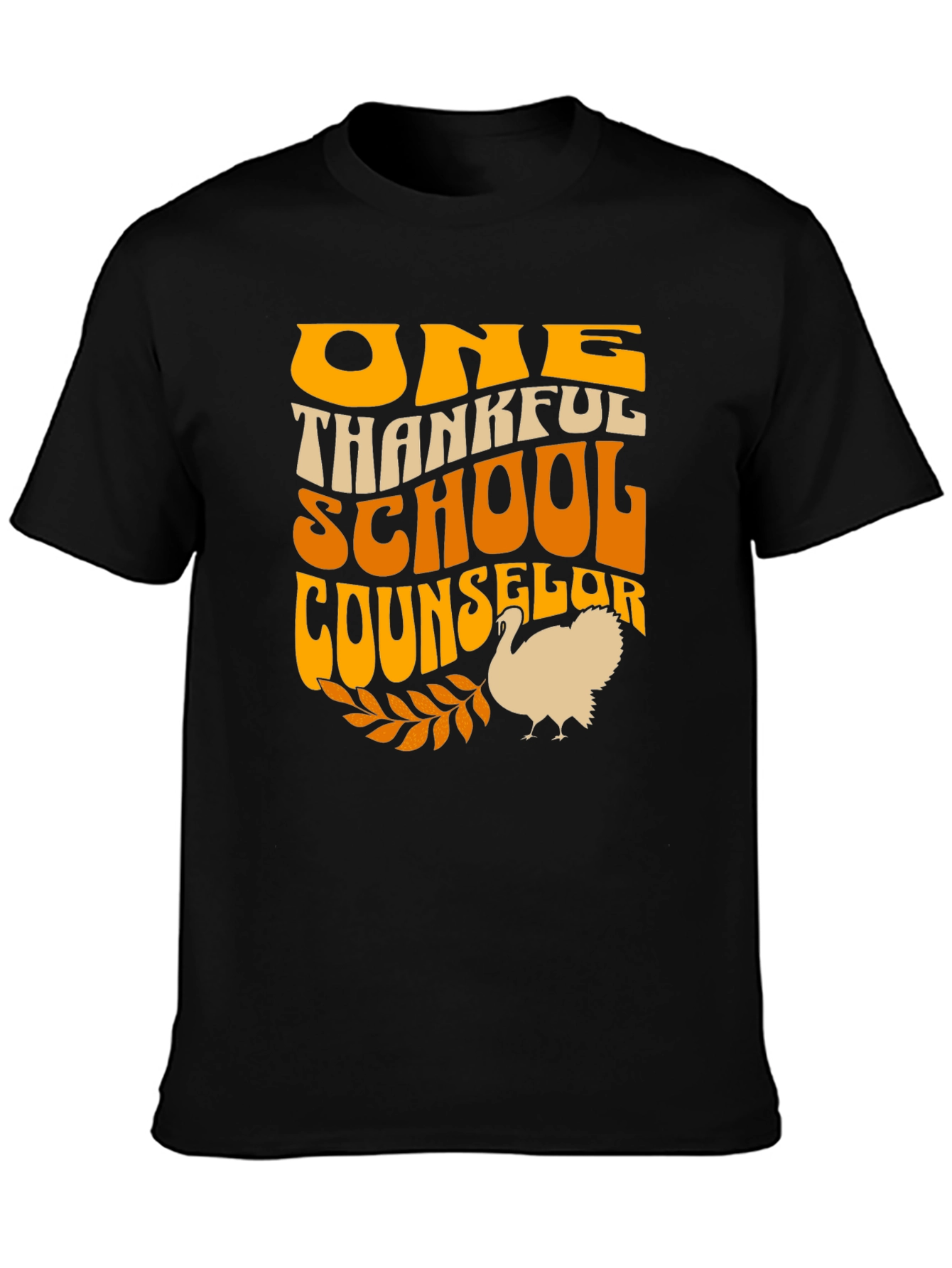 Thankful School Counselor Thanksgiving T-Shirt
