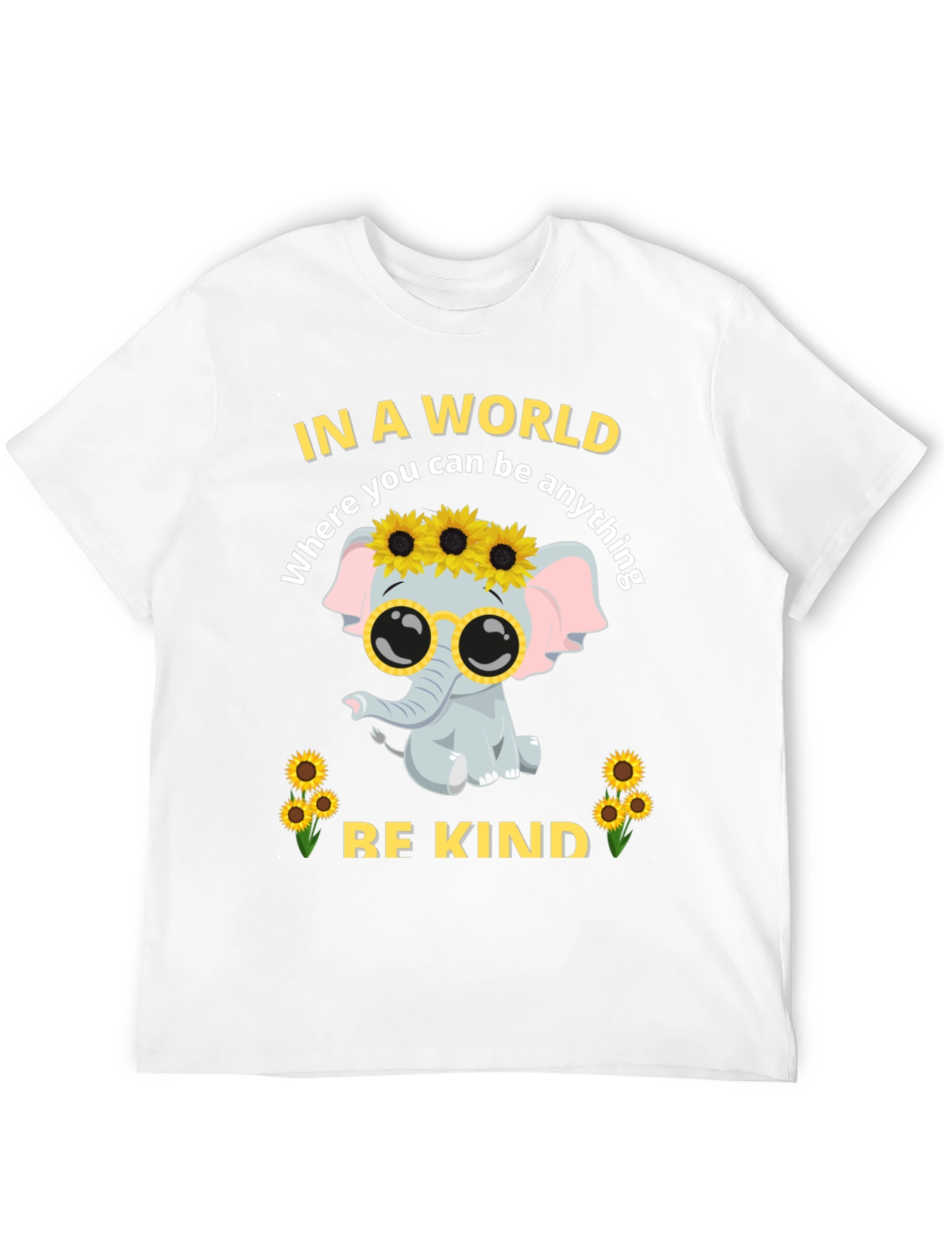 Be Kind Elephant Graphic Tee