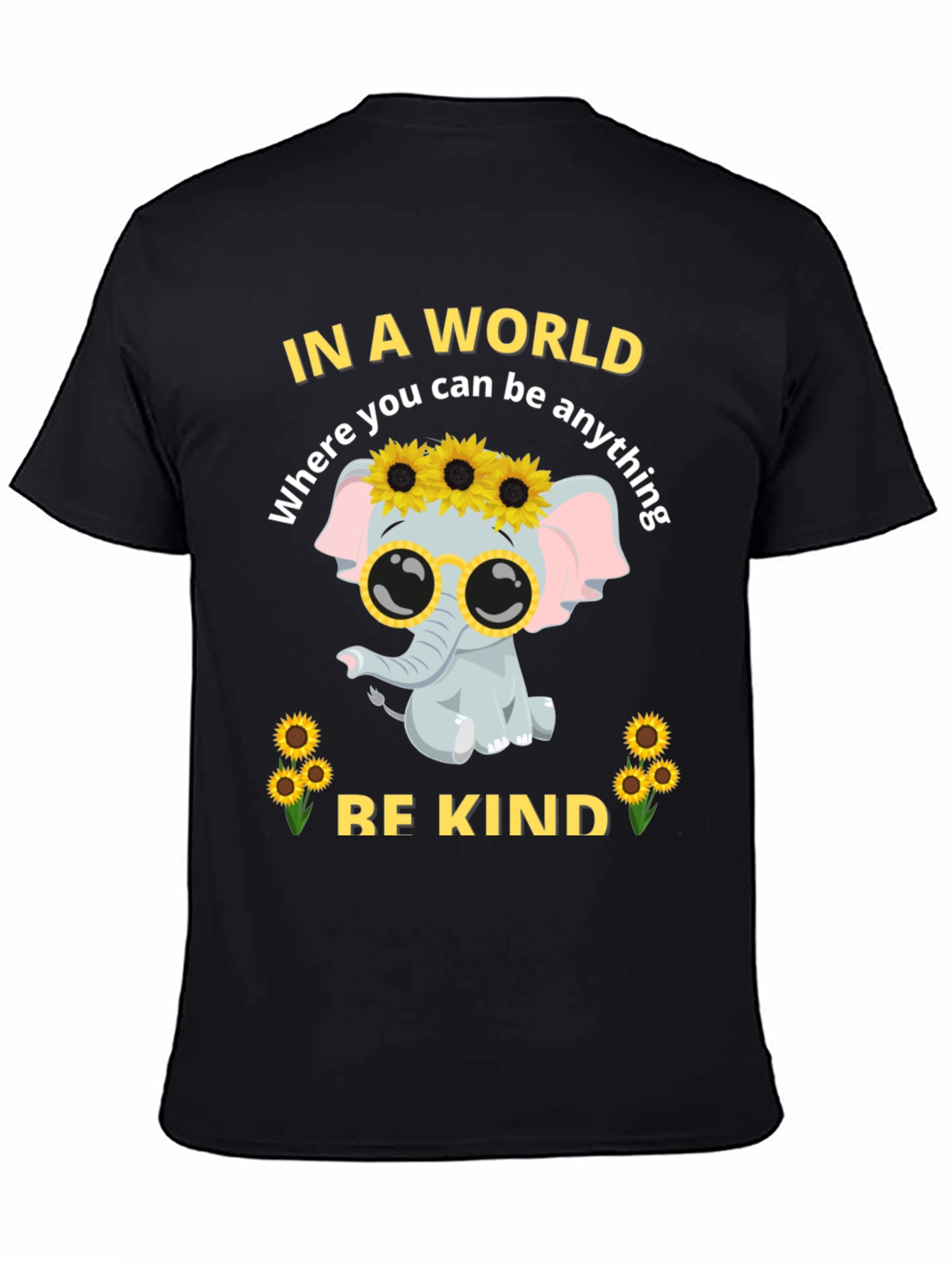 Be Kind Elephant Graphic Tee