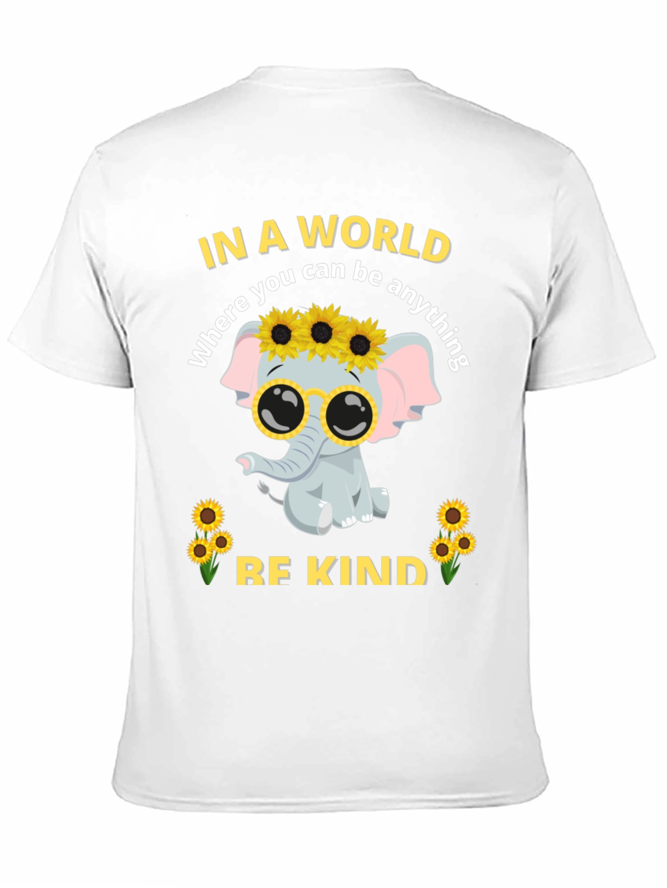 Be Kind Elephant Graphic Tee