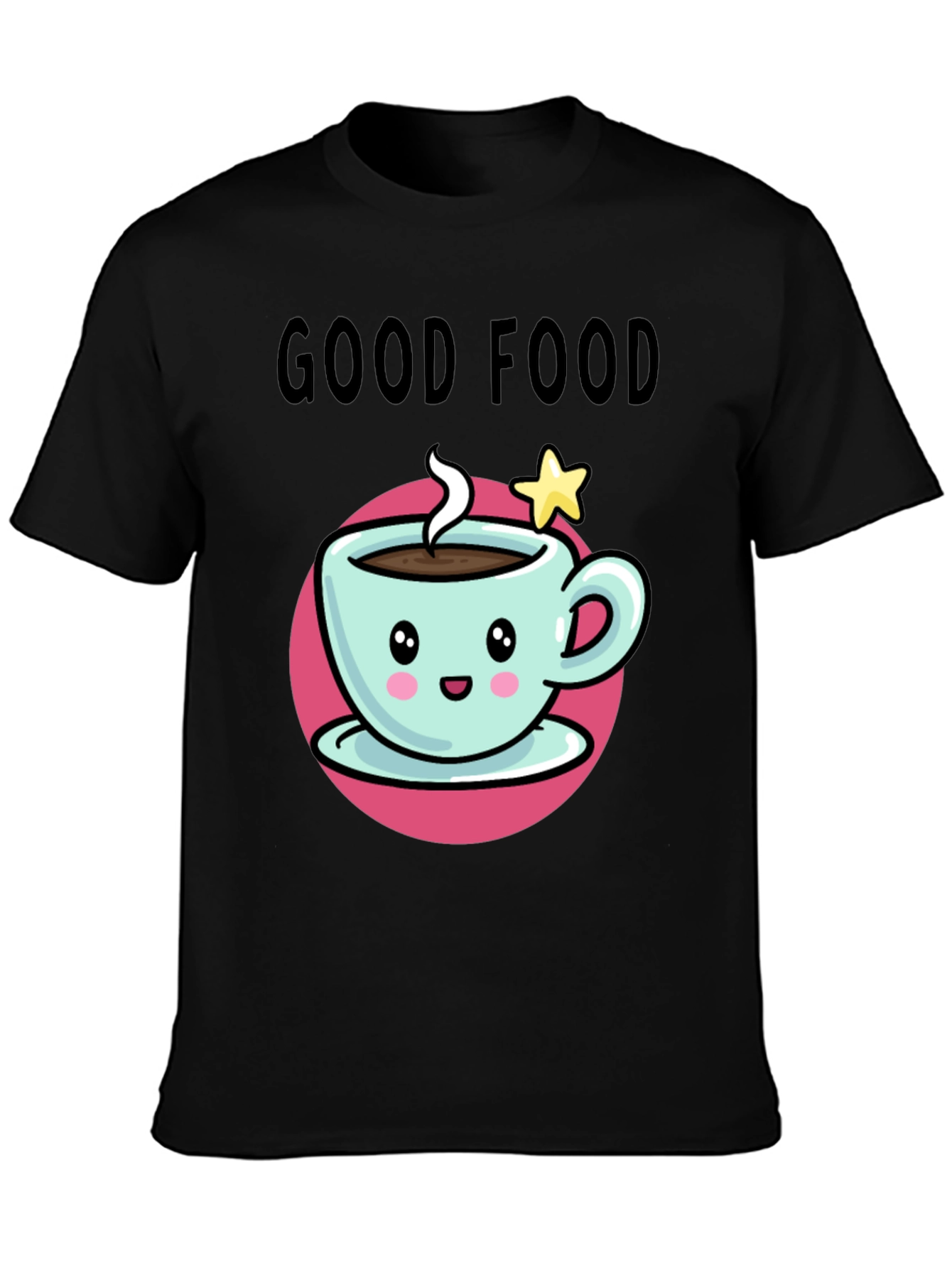 Good Food Kawaii Coffee T-Shirt