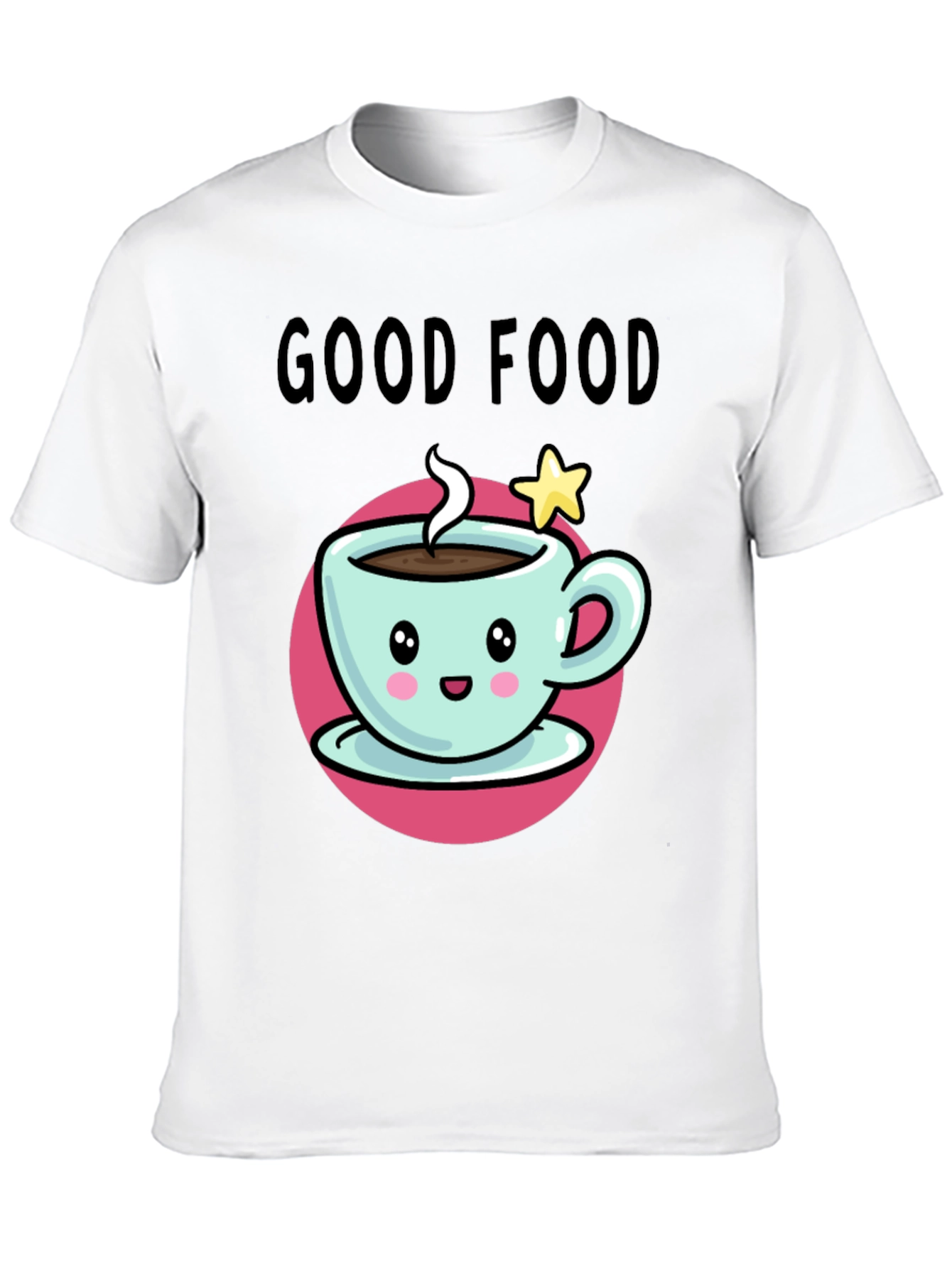 Good Food Kawaii Coffee T-Shirt