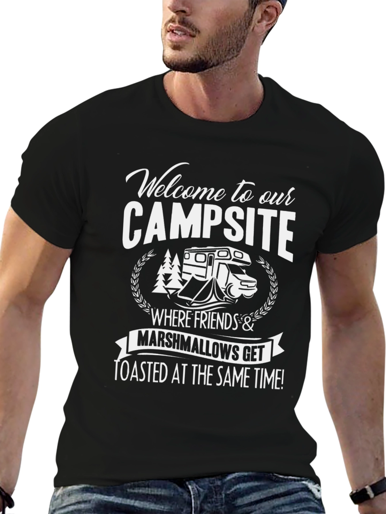 Welcome to Our Campsite Graphic Tee