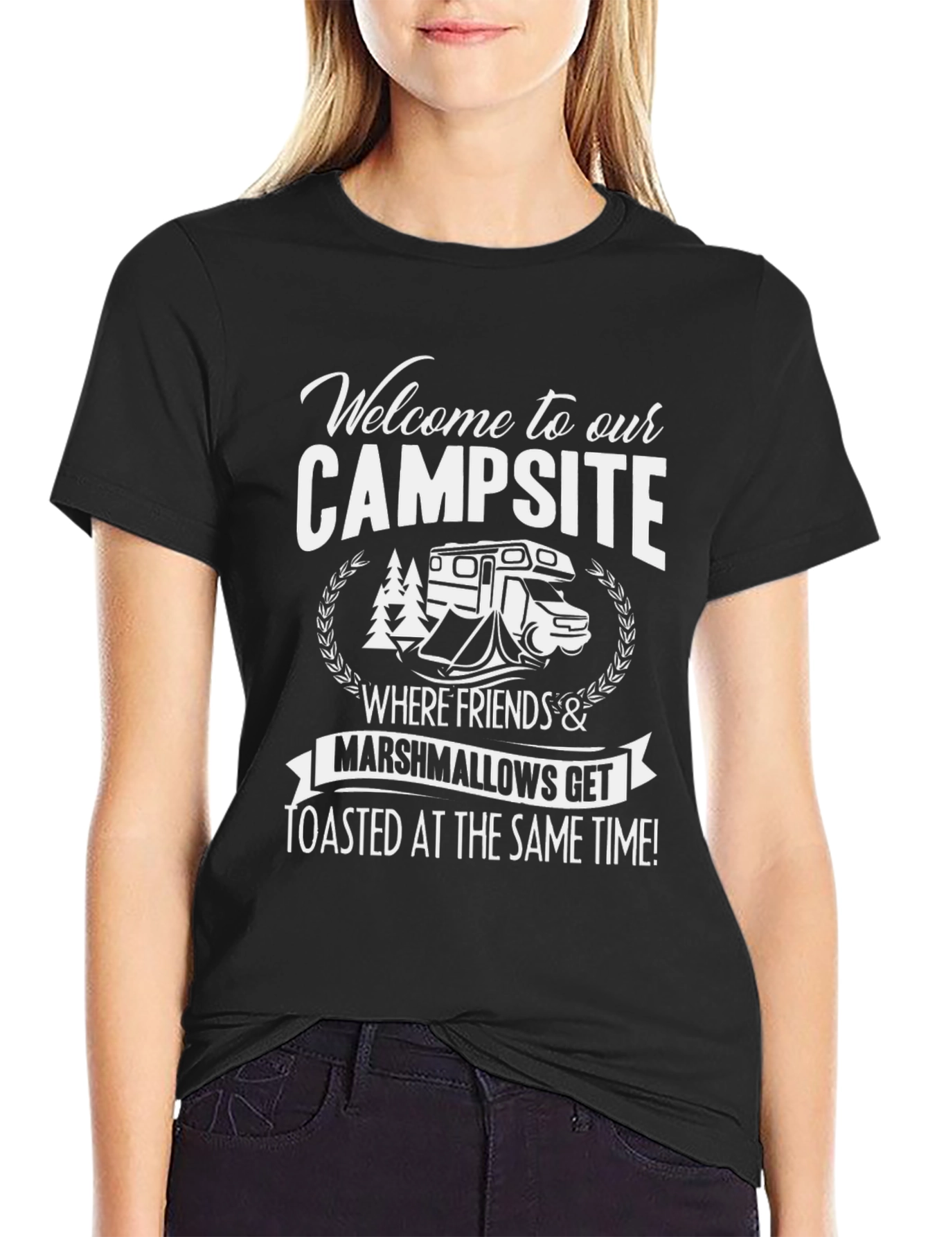 Welcome to Our Campsite Graphic Tee