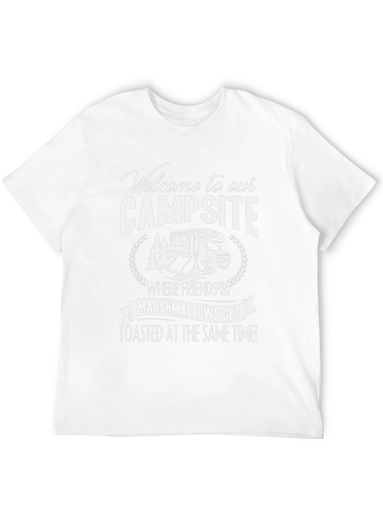 Welcome to Our Campsite Graphic Tee