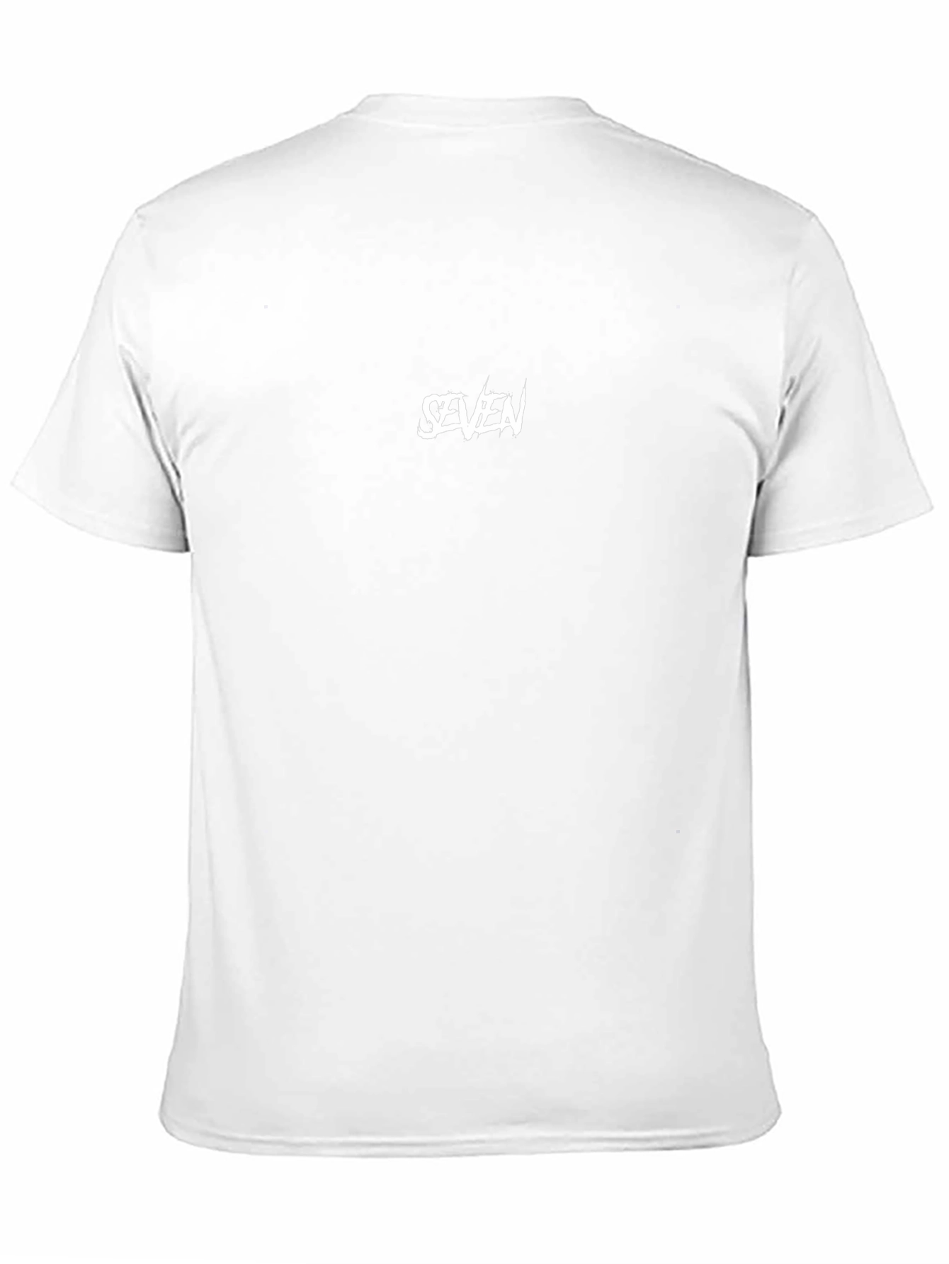 Seven Graphic Print Black T-Shirt