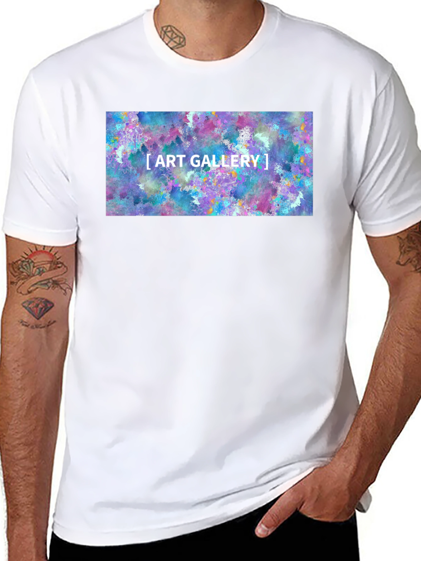 Art Gallery Graphic Tee - Trendy Streetwear