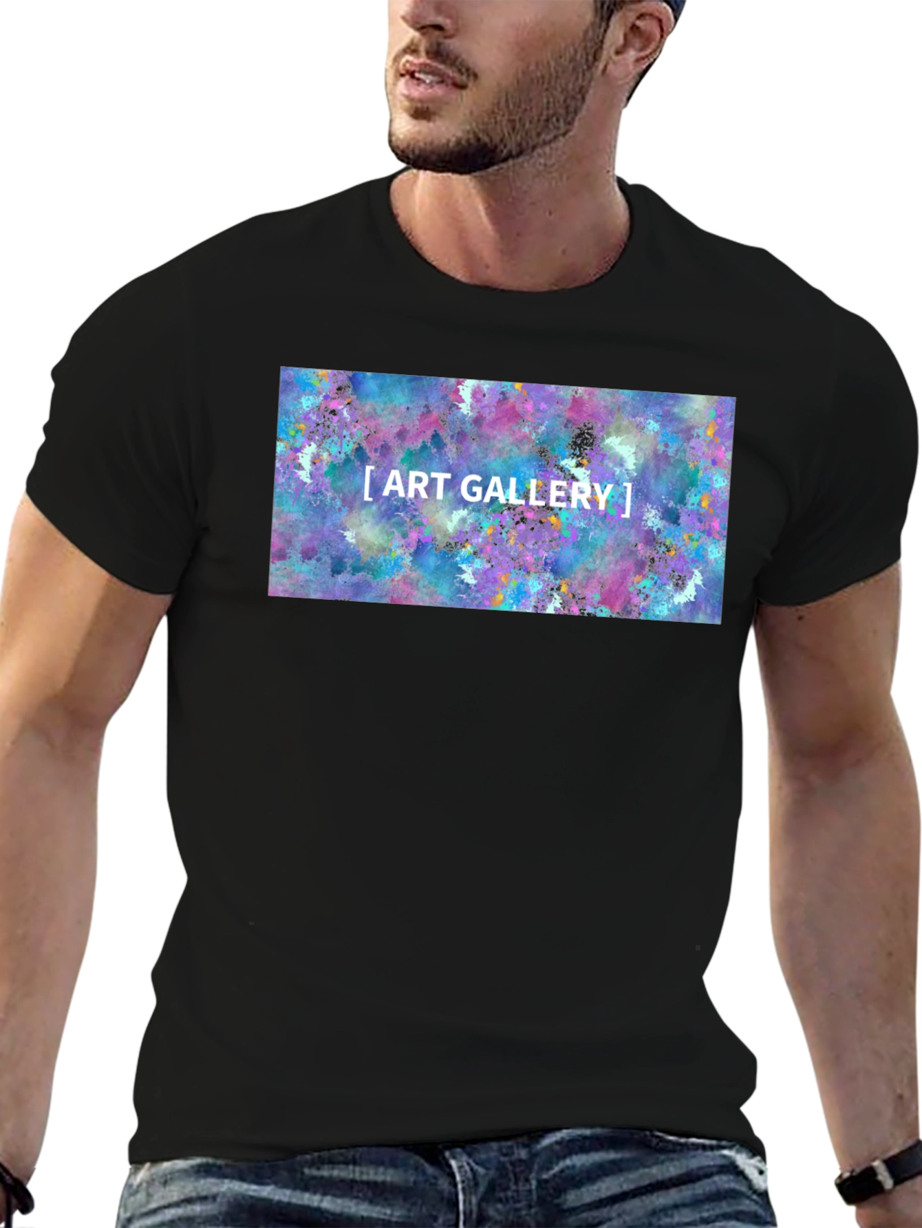 Art Gallery Graphic Tee - Trendy Streetwear