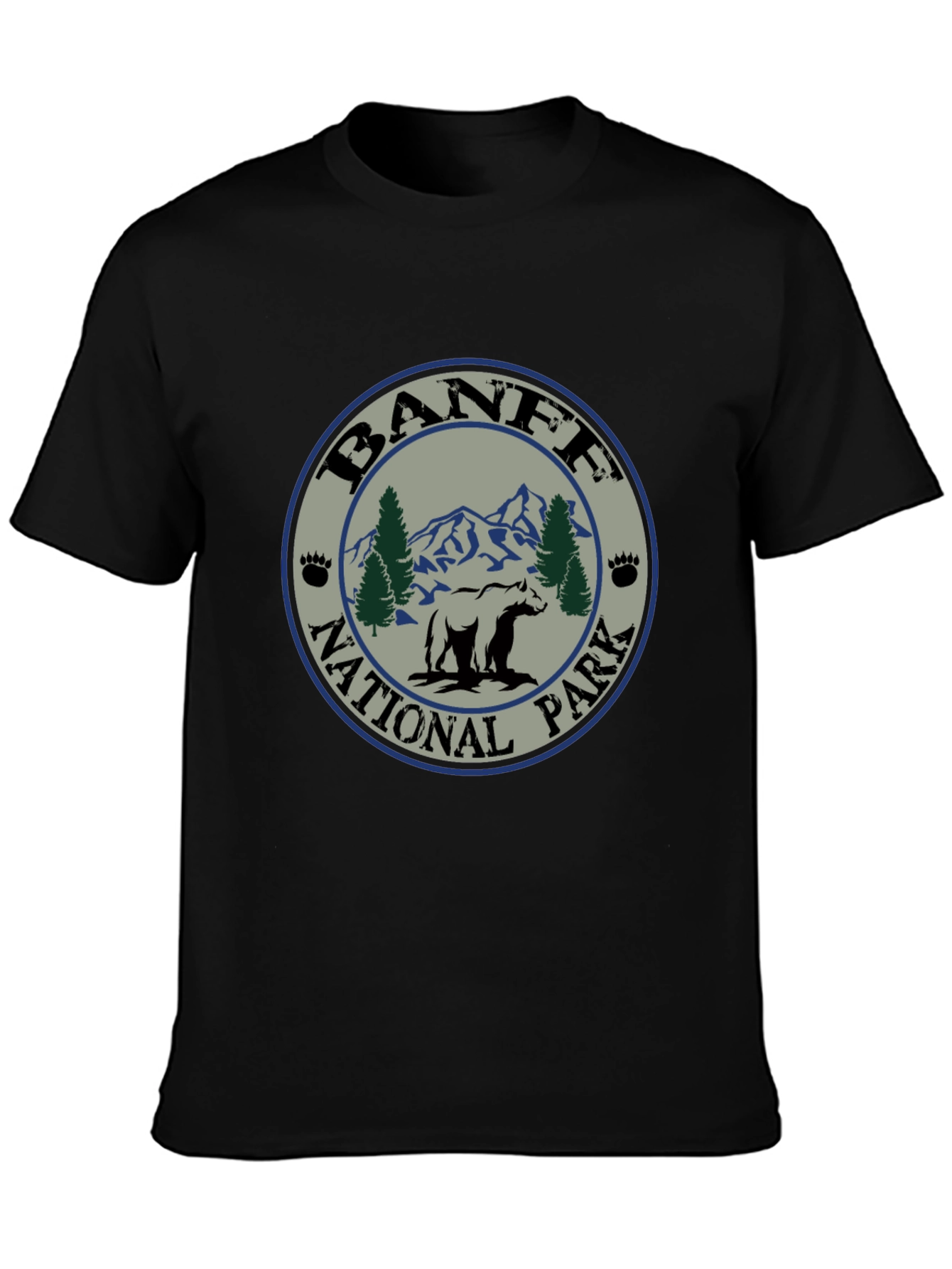 Banff National Park Bear T-Shirt - Nature Adventure Tee
