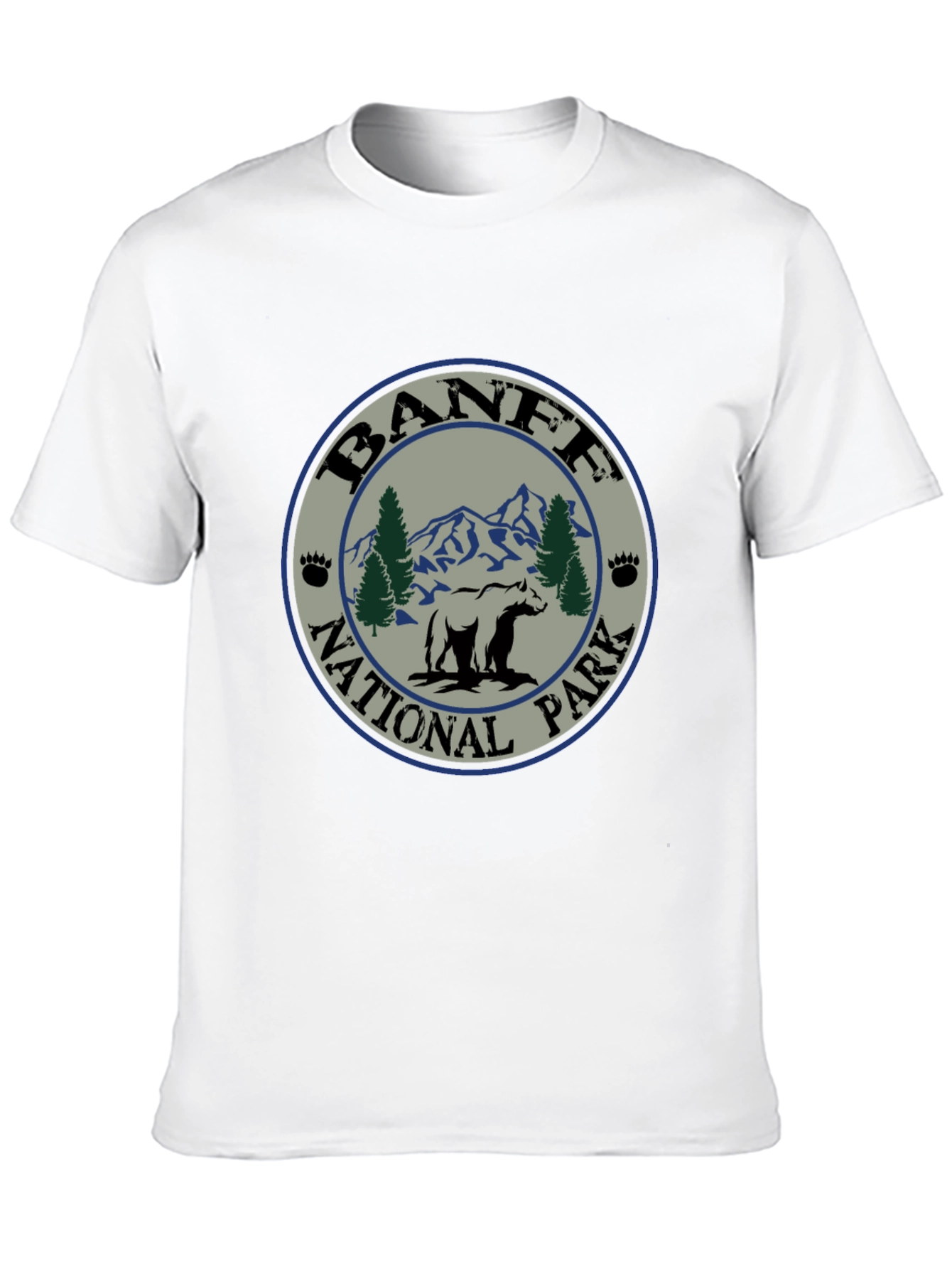 Banff National Park Bear T-Shirt - Nature Adventure Tee
