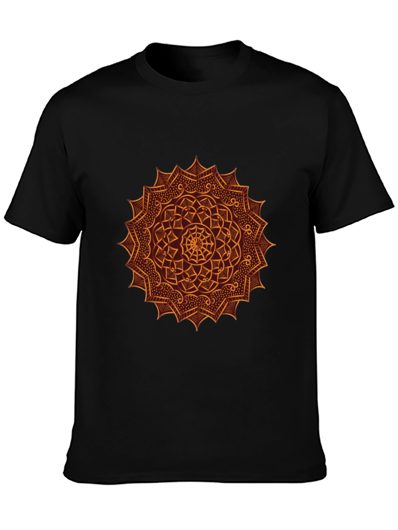 Mandala Graphic Tee - Black