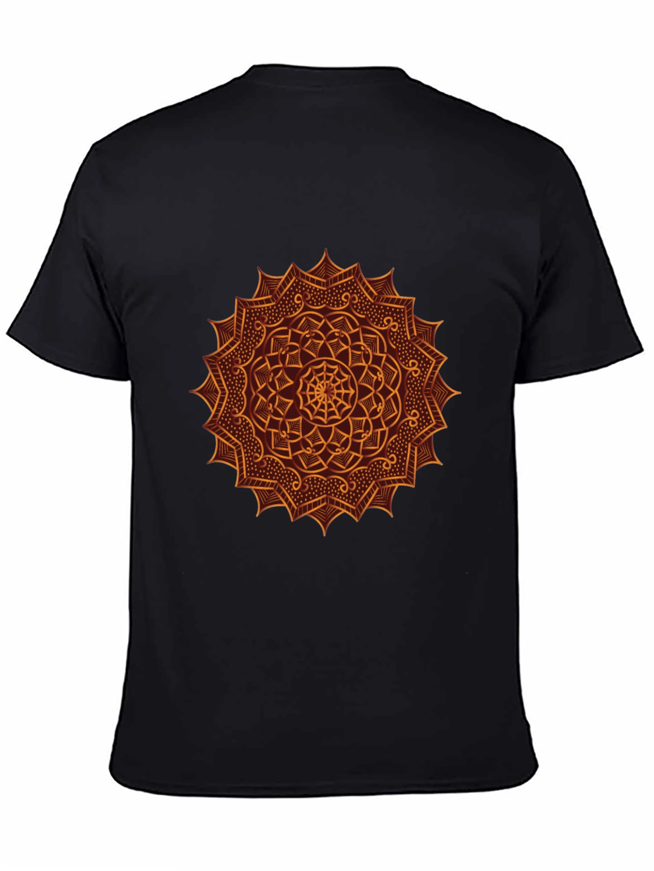 Mandala Graphic Tee - Black