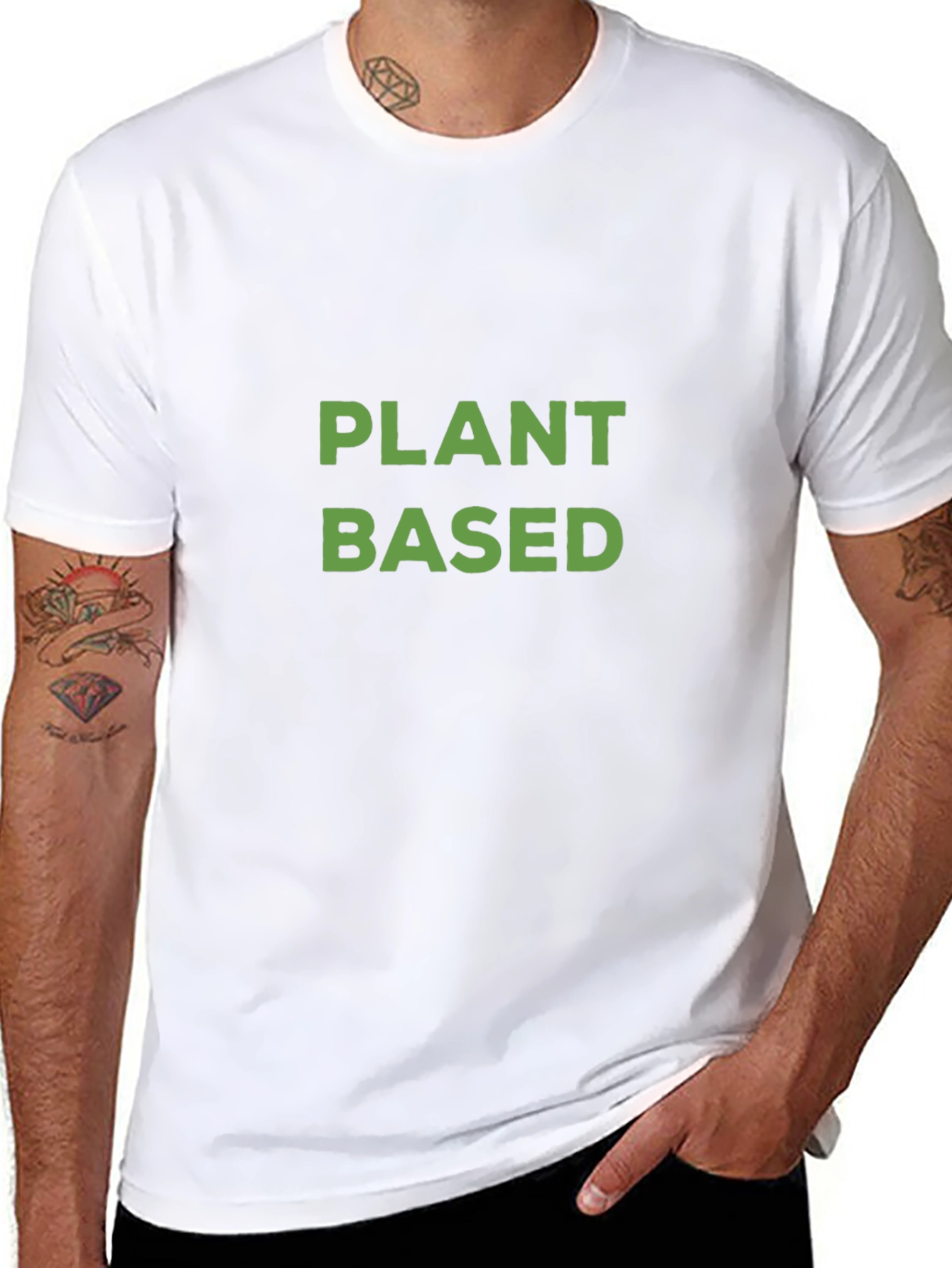 Plant Based Black T-Shirt