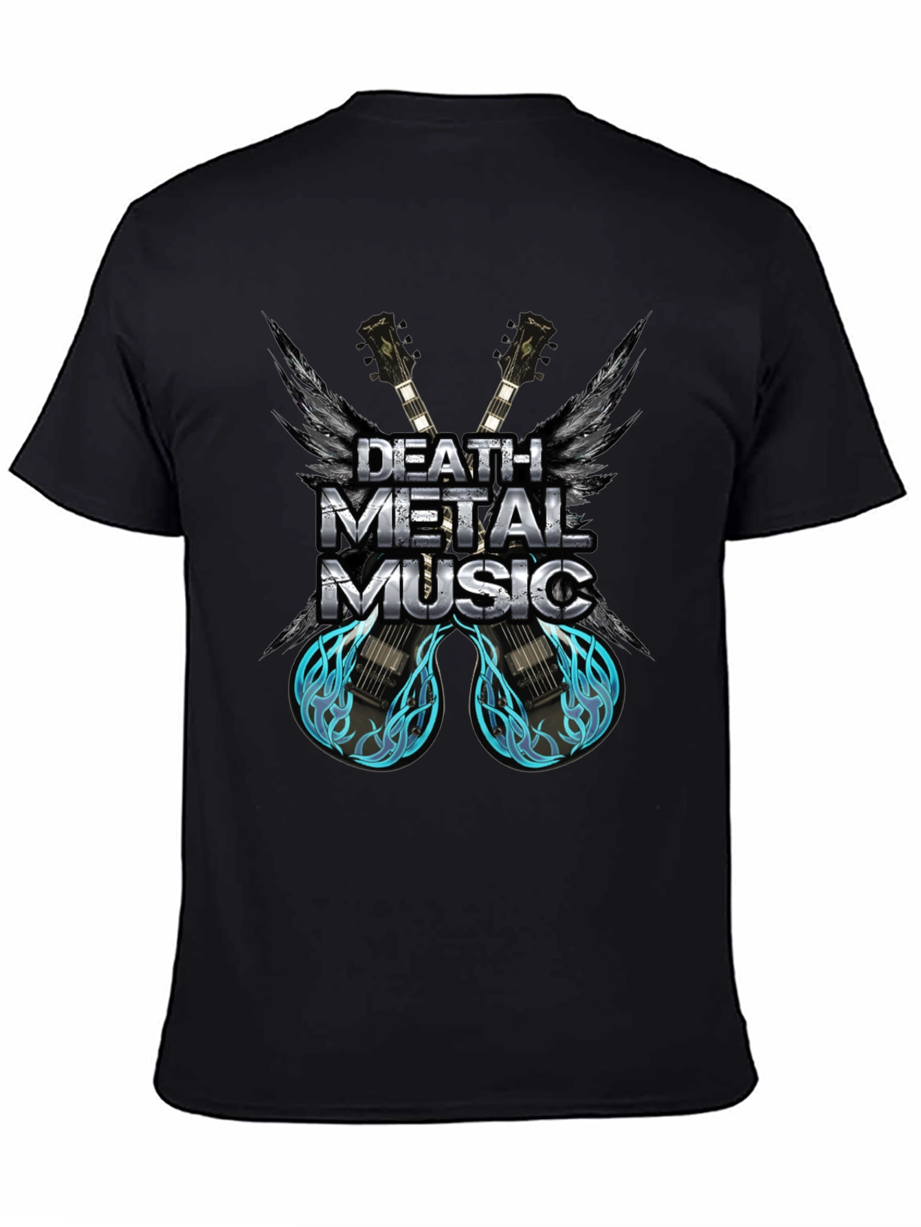 Death Metal Music Graphic T-Shirt