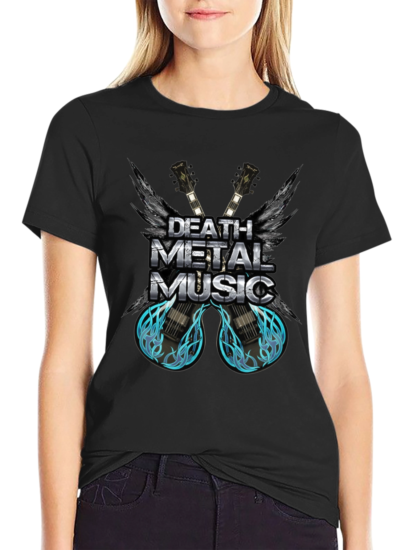 Death Metal Music Graphic T-Shirt