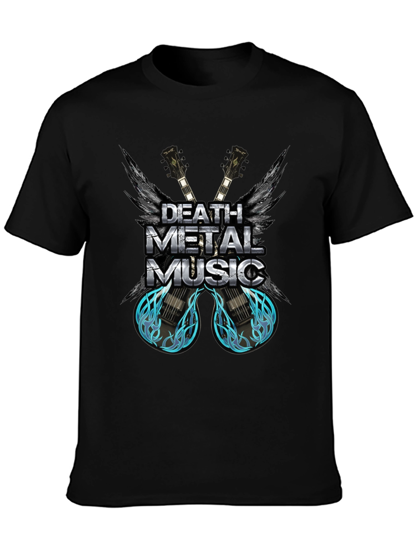 Death Metal Music Graphic T-Shirt