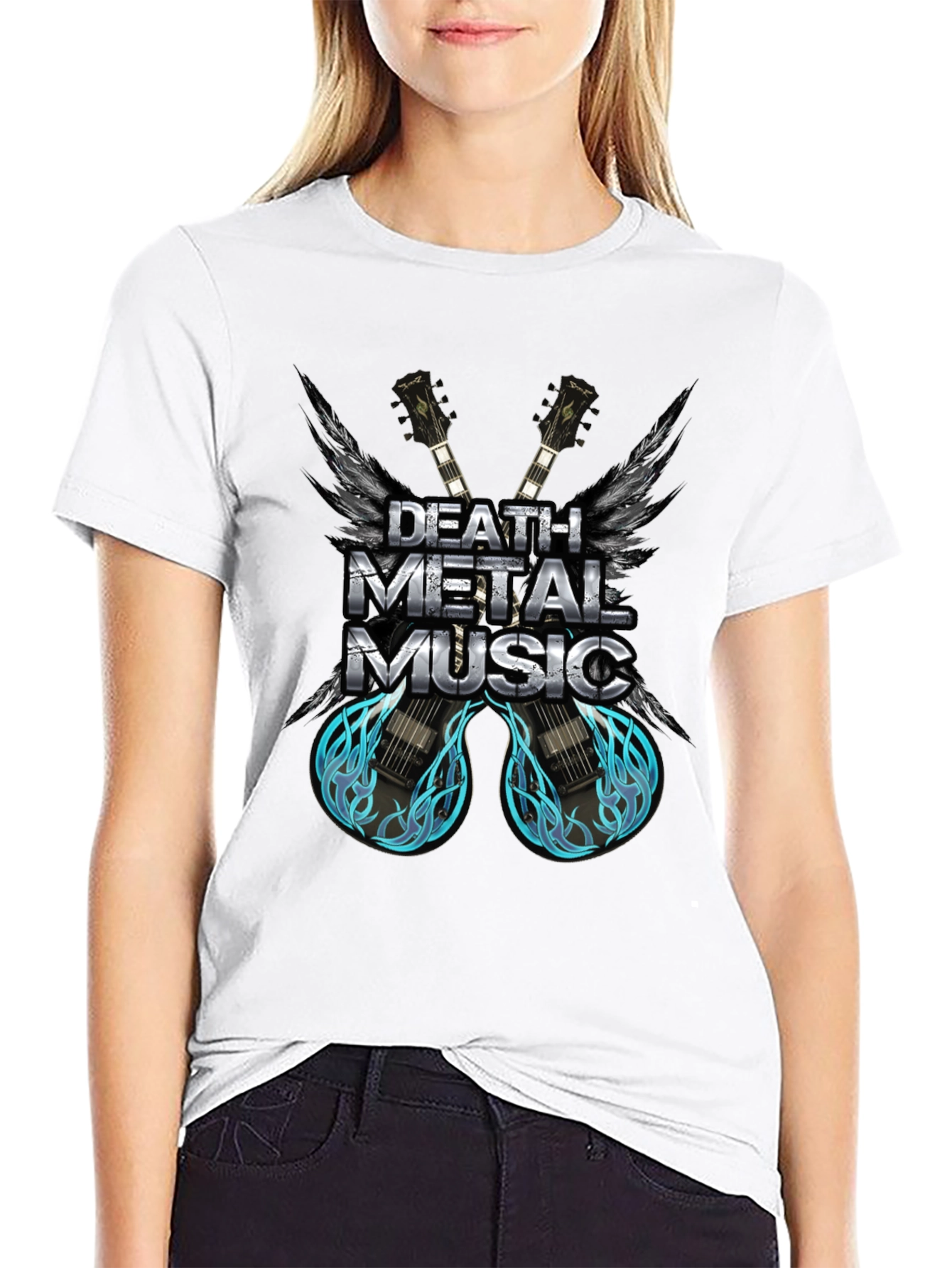 Death Metal Music Graphic T-Shirt