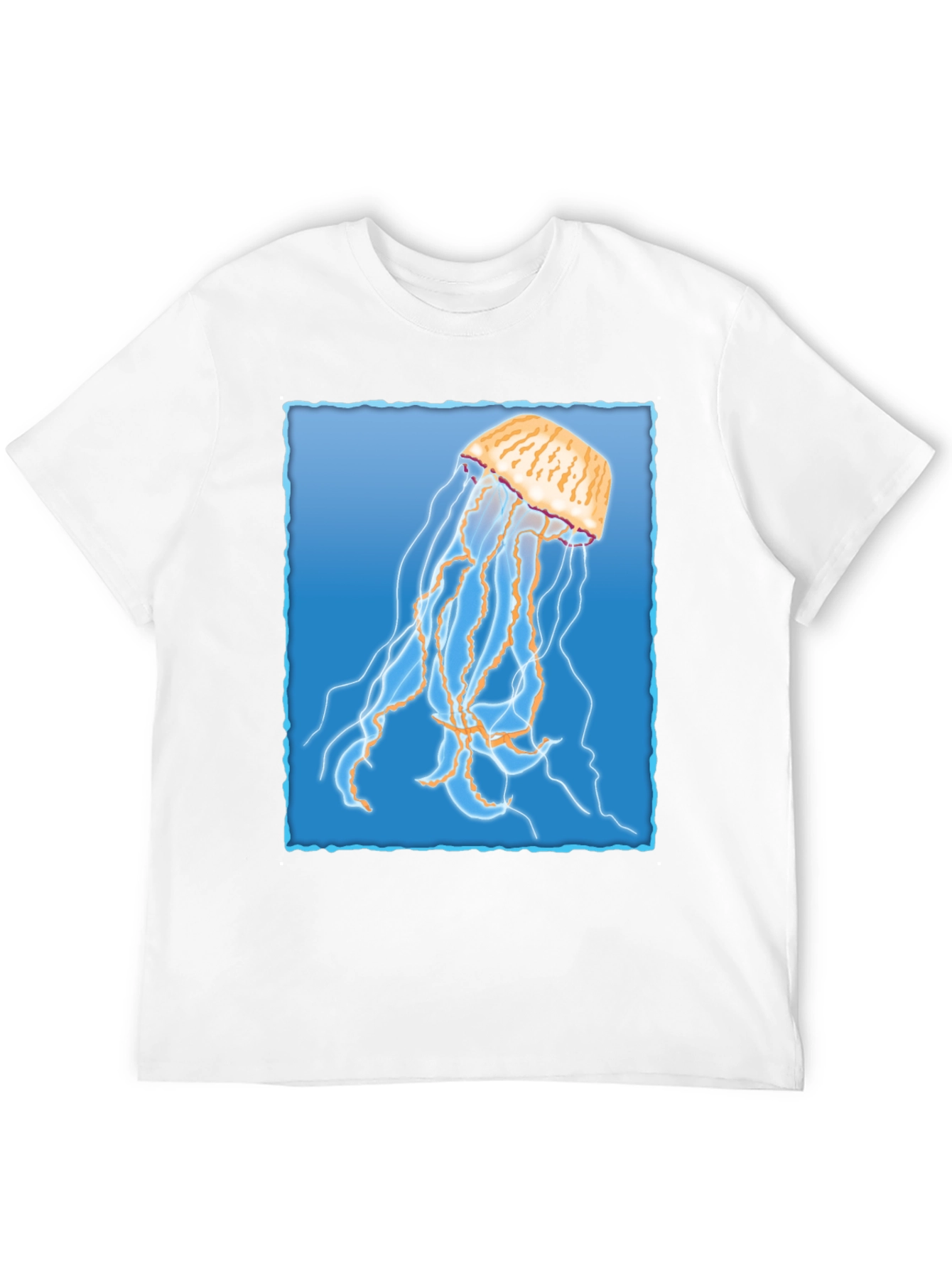 Jellyfish Graphic T-Shirt - Mens Black Tee