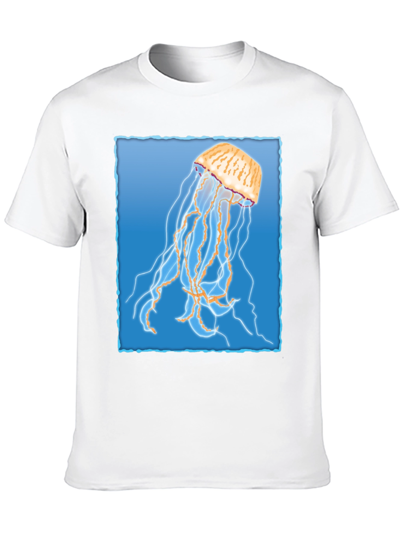 Jellyfish Graphic T-Shirt - Mens Black Tee